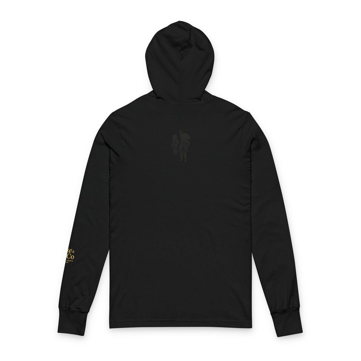 Inkwell Club Unisex Hooded Long Sleeve Tee, Casual Hoodie, Gift for Book Lovers, College Apparel, Cozy Layering Top