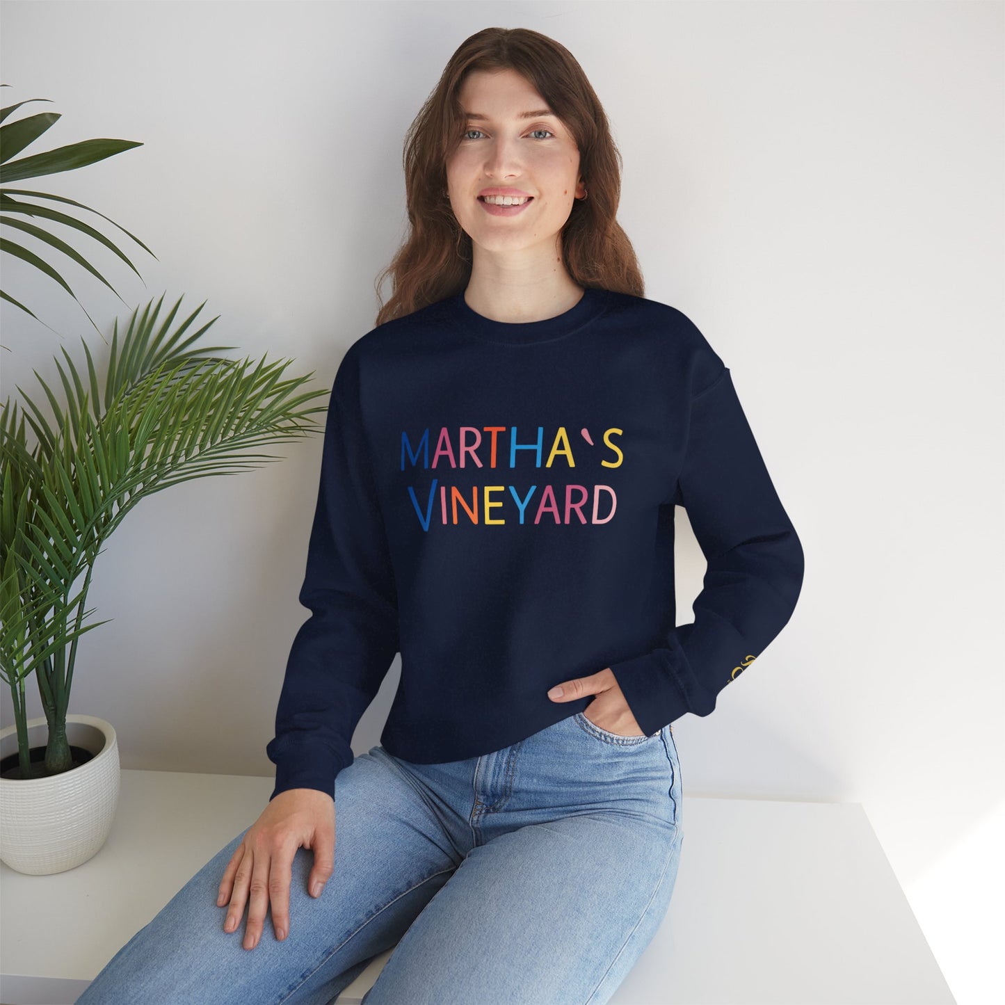 🌈 Colorful “Martha’s Vineyard” Typography Design