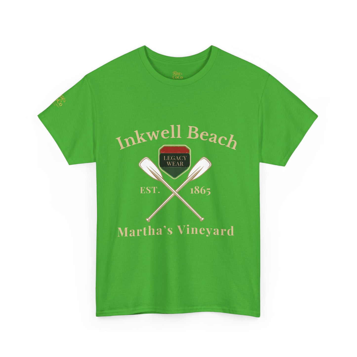 Inkwell Beach T-Shirt – Vintage Unisex Massachusetts Tee, Black-Owned Summer Apparel, Martha’s Vineyard Gift, Coastal Casual Wear