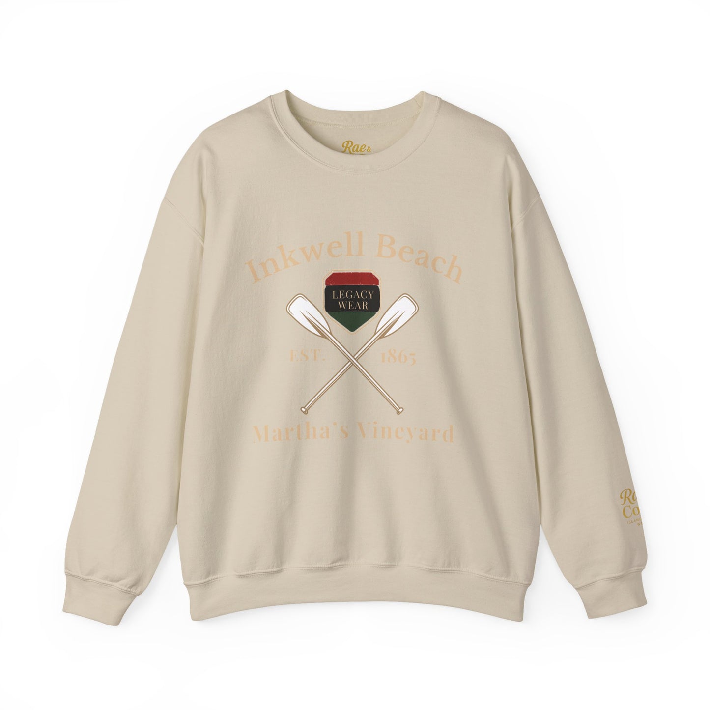 Inkwell Beach Martha’s Vineyard Classic Crewneck – Unisex Heavy Blend Sweatshirt