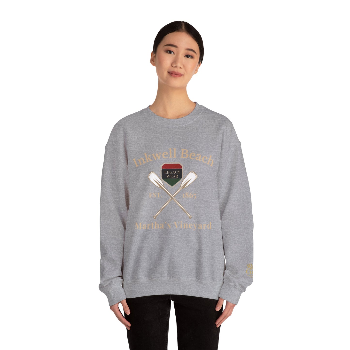 Inkwell Beach Martha’s Vineyard Classic Crewneck – Unisex Heavy Blend Sweatshirt