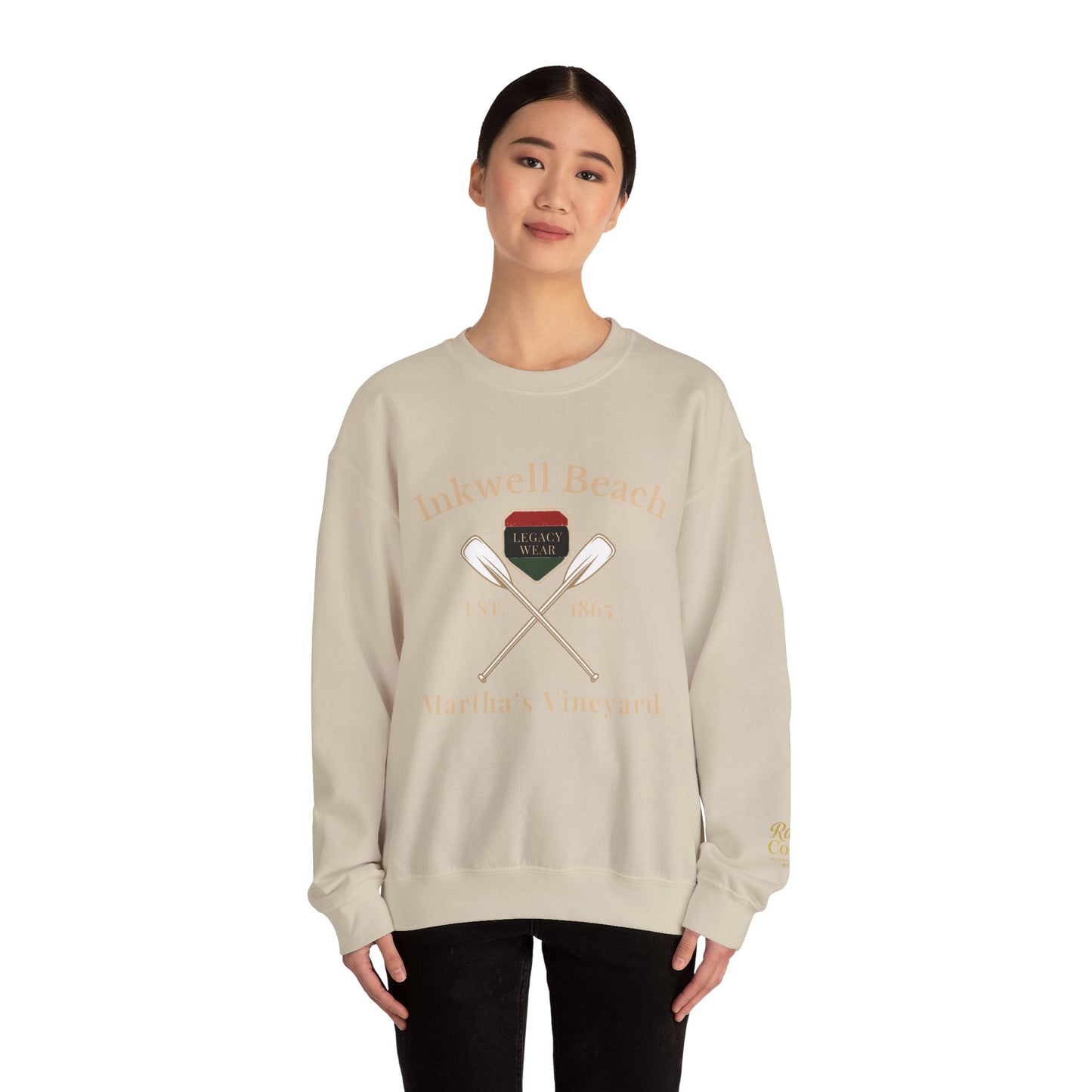 Inkwell Beach Martha’s Vineyard Classic Crewneck – Unisex Heavy Blend Sweatshirt