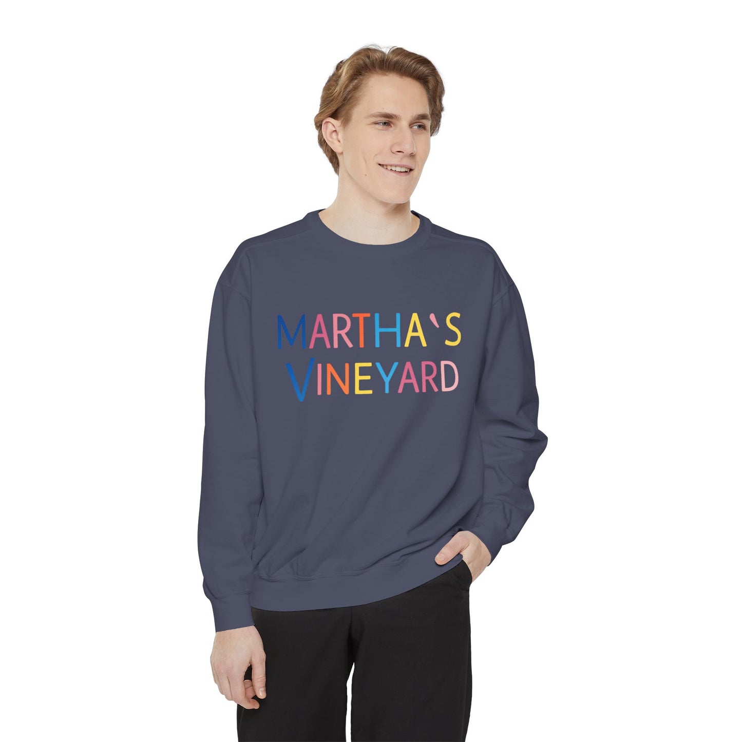 🌈 Colorful “Martha’s Vineyard” Typography Design