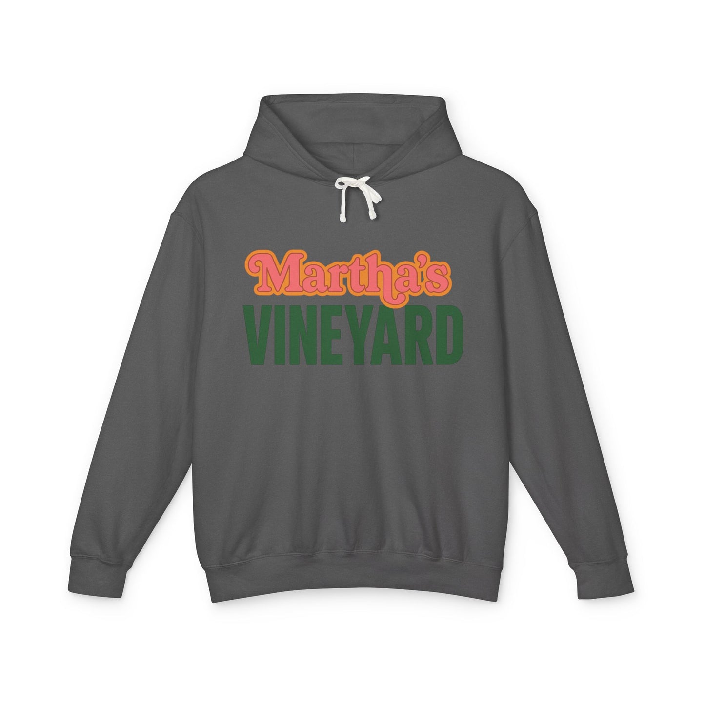 Retro Martha’s Vineyard Crewneck Sweatshirt – Unisex Heavy Blend | Orange & Green Classic Design