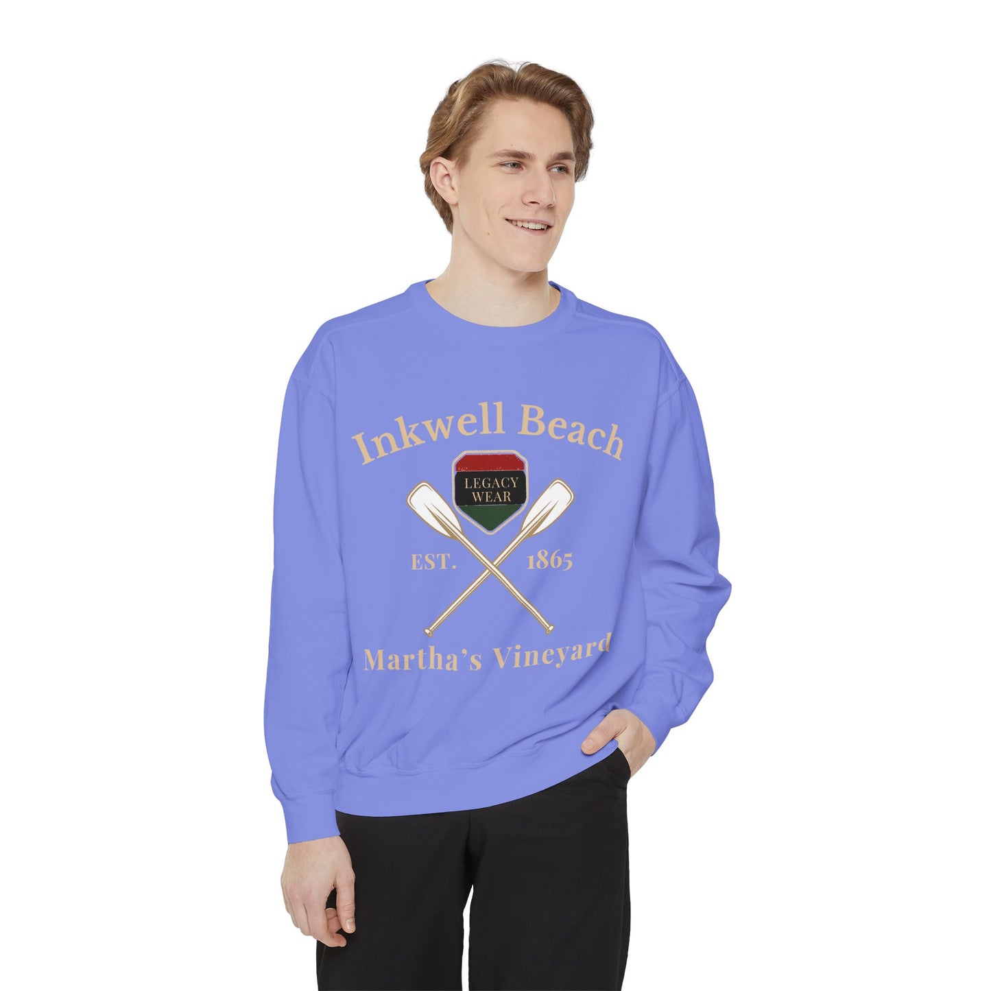 Inkwell Beach Martha’s Vineyard Classic Crewneck – Unisex Heavy Blend Sweatshirt