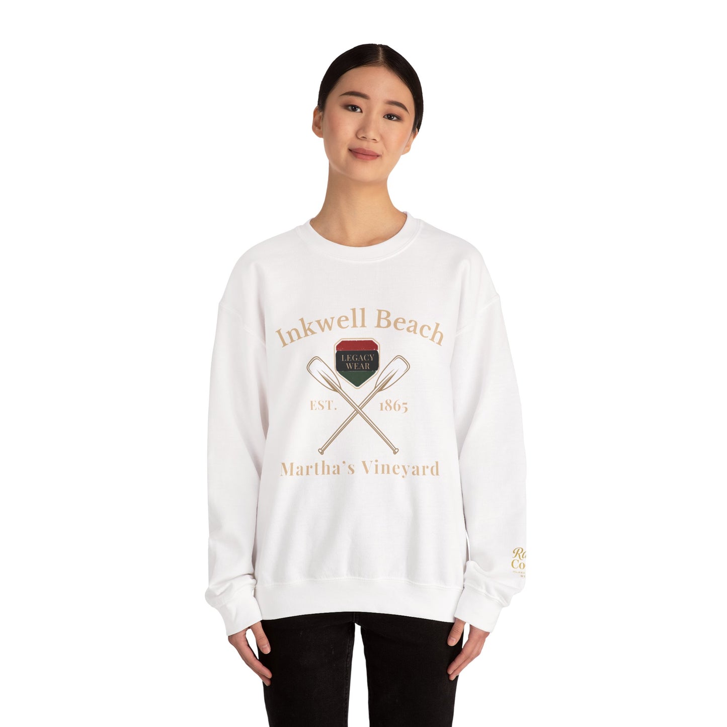 Inkwell Beach Martha’s Vineyard Classic Crewneck – Unisex Heavy Blend Sweatshirt