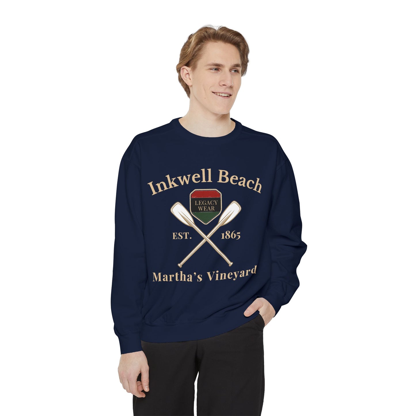 Inkwell Beach Martha’s Vineyard Classic Crewneck – Unisex Heavy Blend Sweatshirt