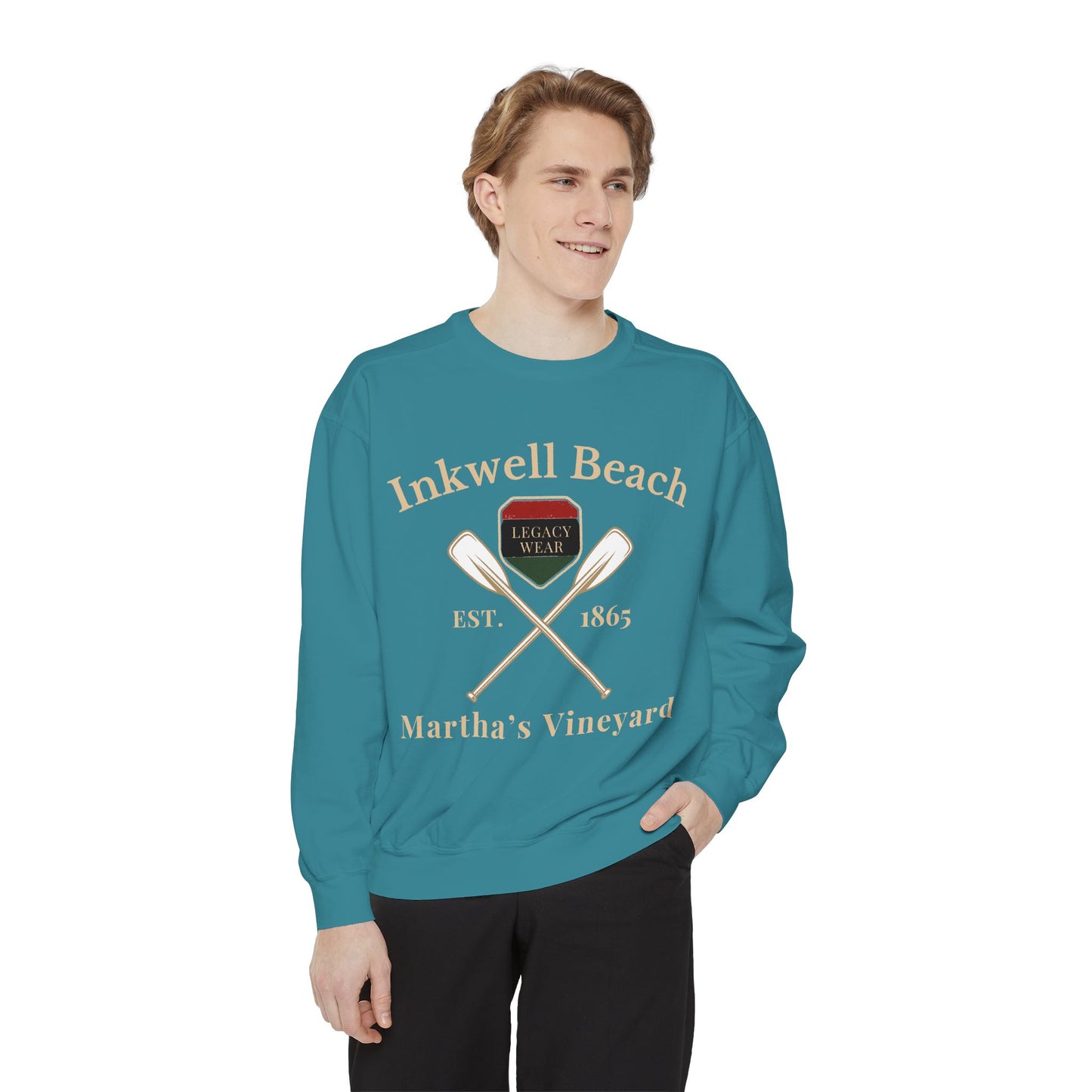 Inkwell Beach Martha’s Vineyard Classic Crewneck – Unisex Heavy Blend Sweatshirt
