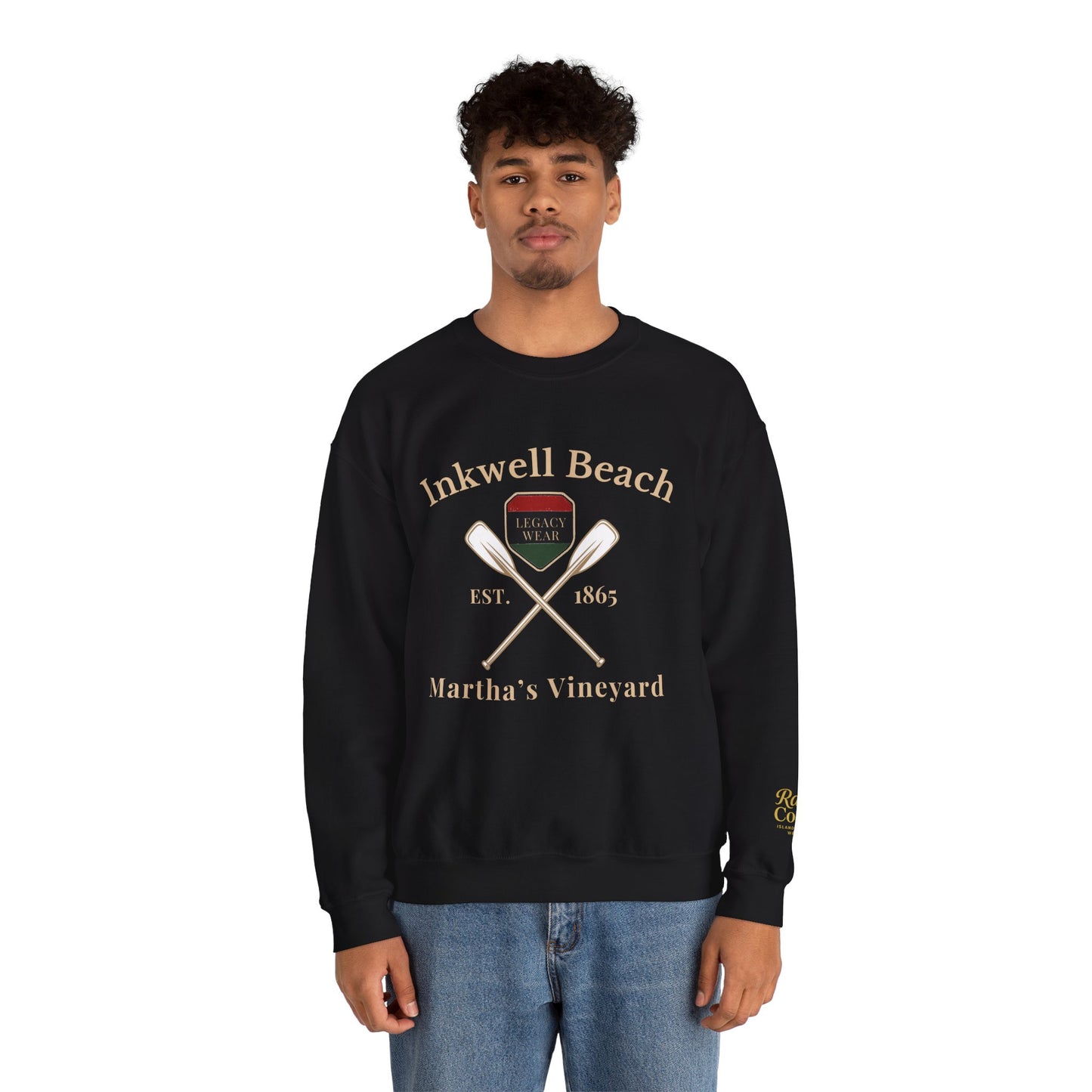 Inkwell Beach Martha’s Vineyard Classic Crewneck – Unisex Heavy Blend Sweatshirt