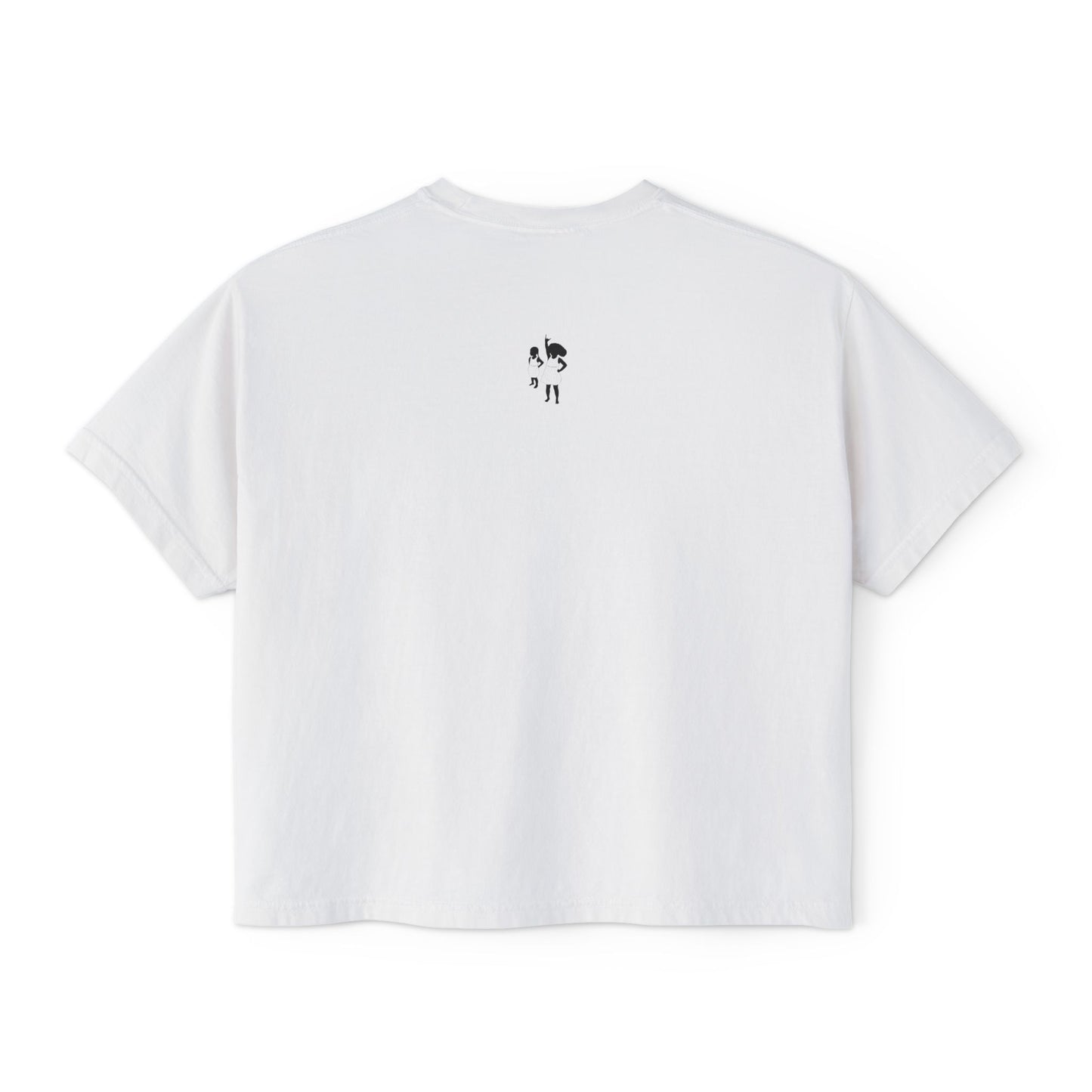Mama Floral Boxy Tee — Vintage Botanical 'Mama' Graphic T-Shirt