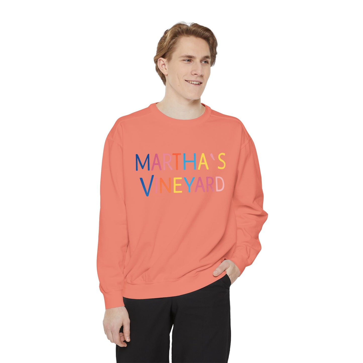 🌈 Colorful “Martha’s Vineyard” Typography Design