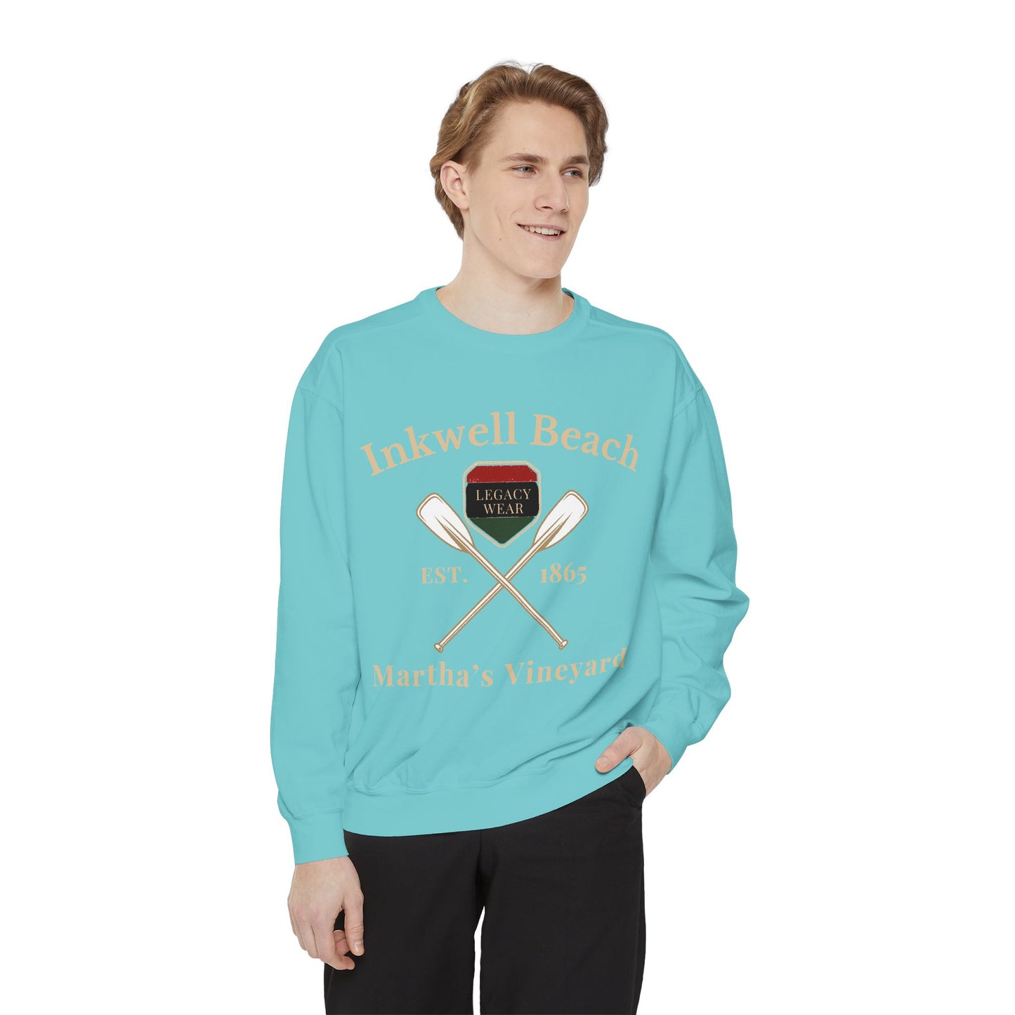 Inkwell Beach Martha’s Vineyard Classic Crewneck – Unisex Heavy Blend Sweatshirt