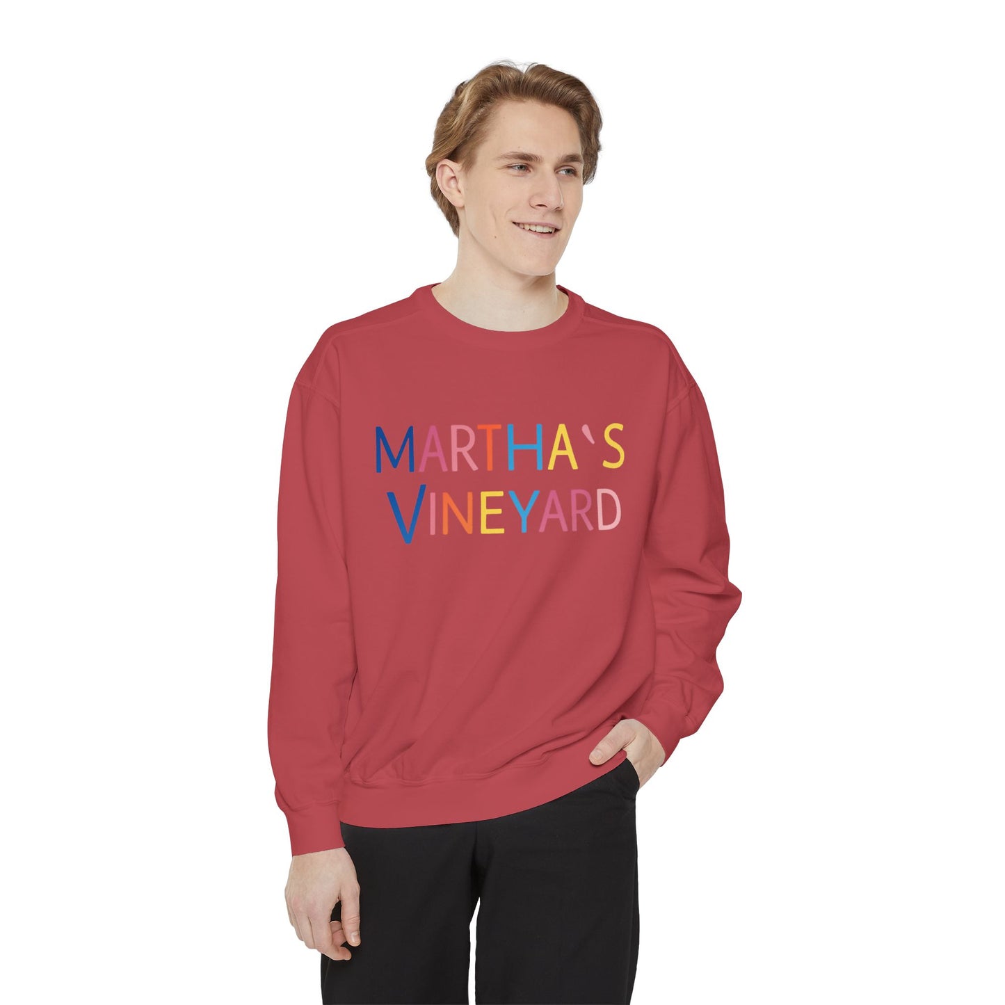 🌈 Colorful “Martha’s Vineyard” Typography Design