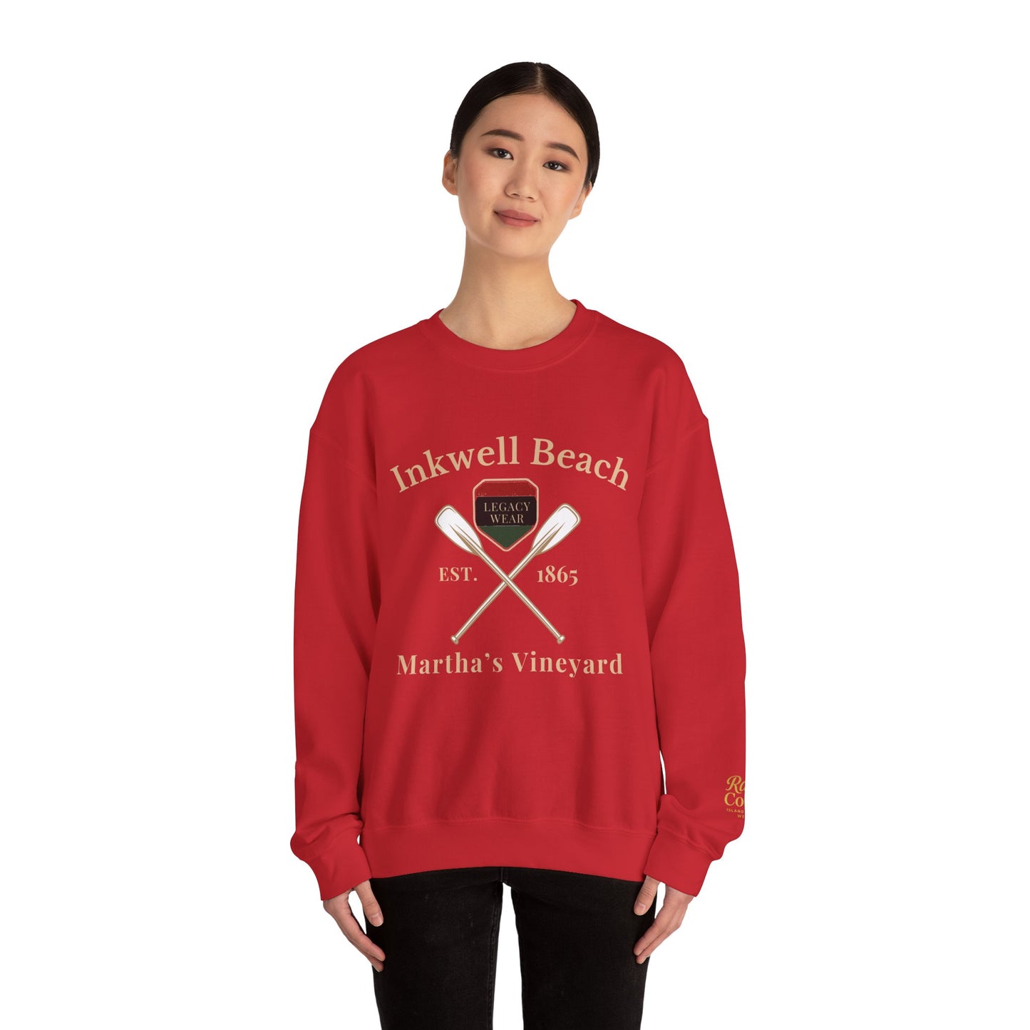 Inkwell Beach Martha’s Vineyard Classic Crewneck – Unisex Heavy Blend Sweatshirt