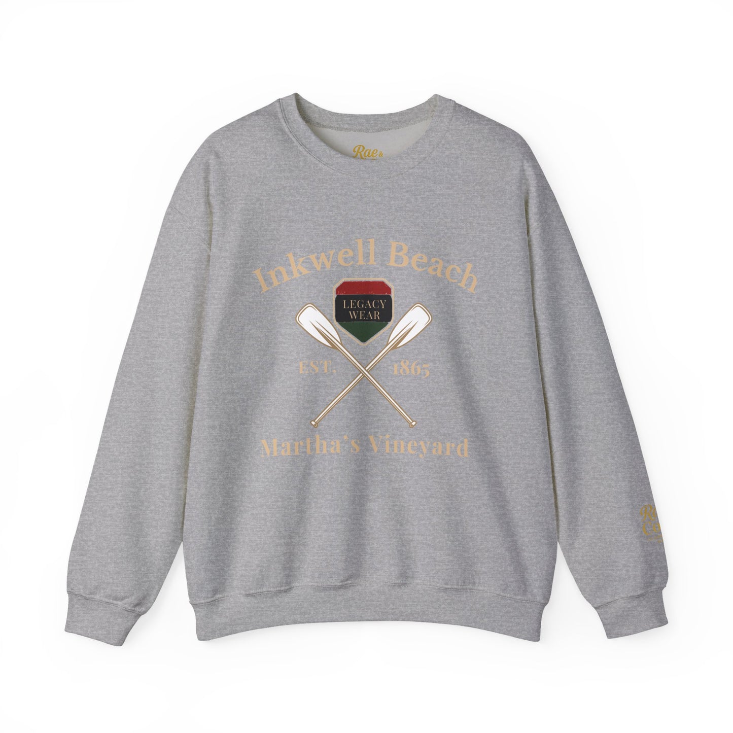 Inkwell Beach Martha’s Vineyard Classic Crewneck – Unisex Heavy Blend Sweatshirt