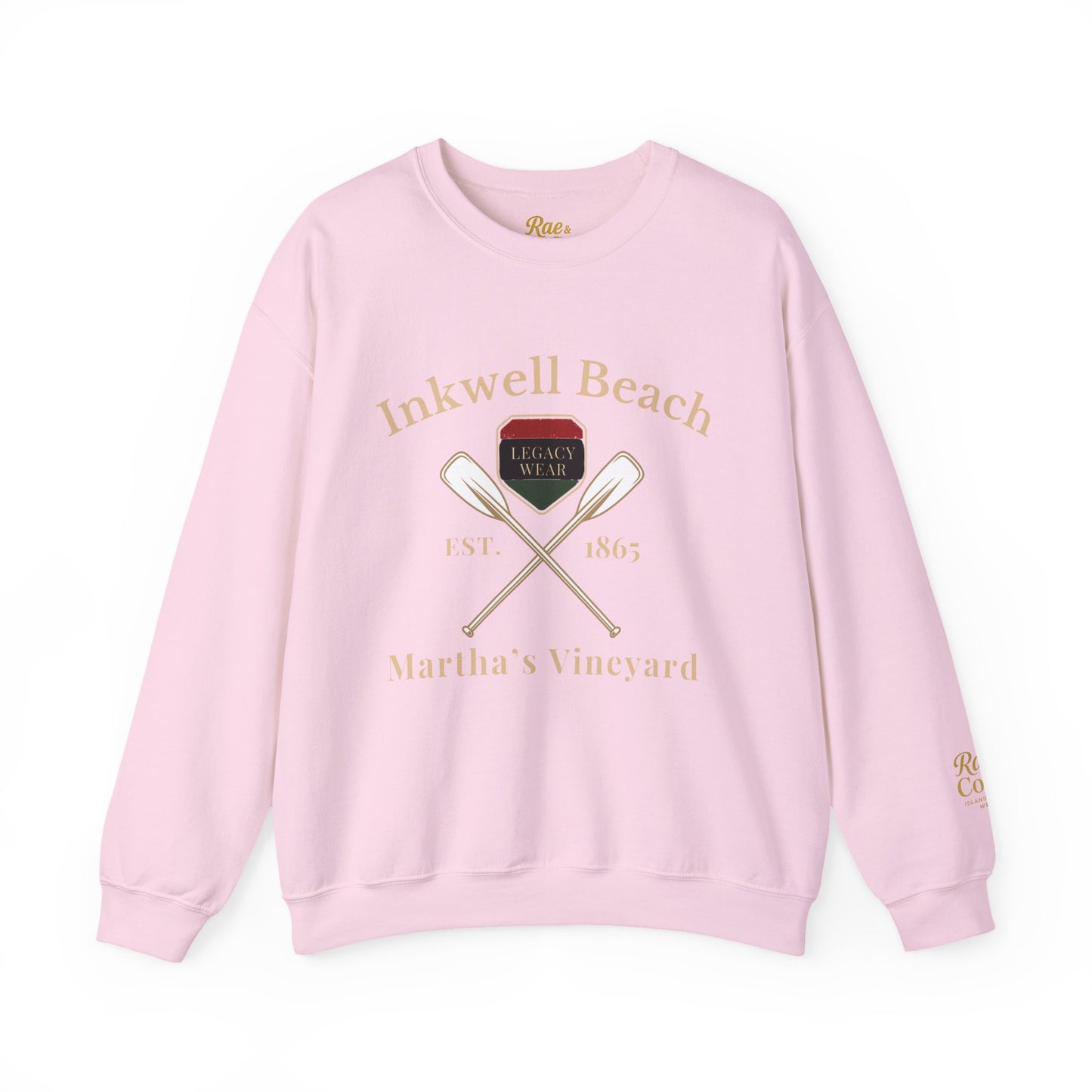 Inkwell Beach Martha’s Vineyard Classic Crewneck – Unisex Heavy Blend Sweatshirt