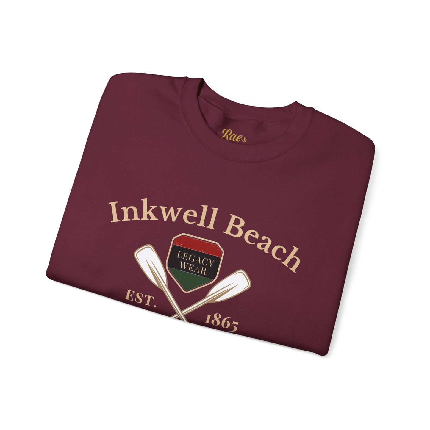 Inkwell Beach Martha’s Vineyard Classic Crewneck – Unisex Heavy Blend Sweatshirt