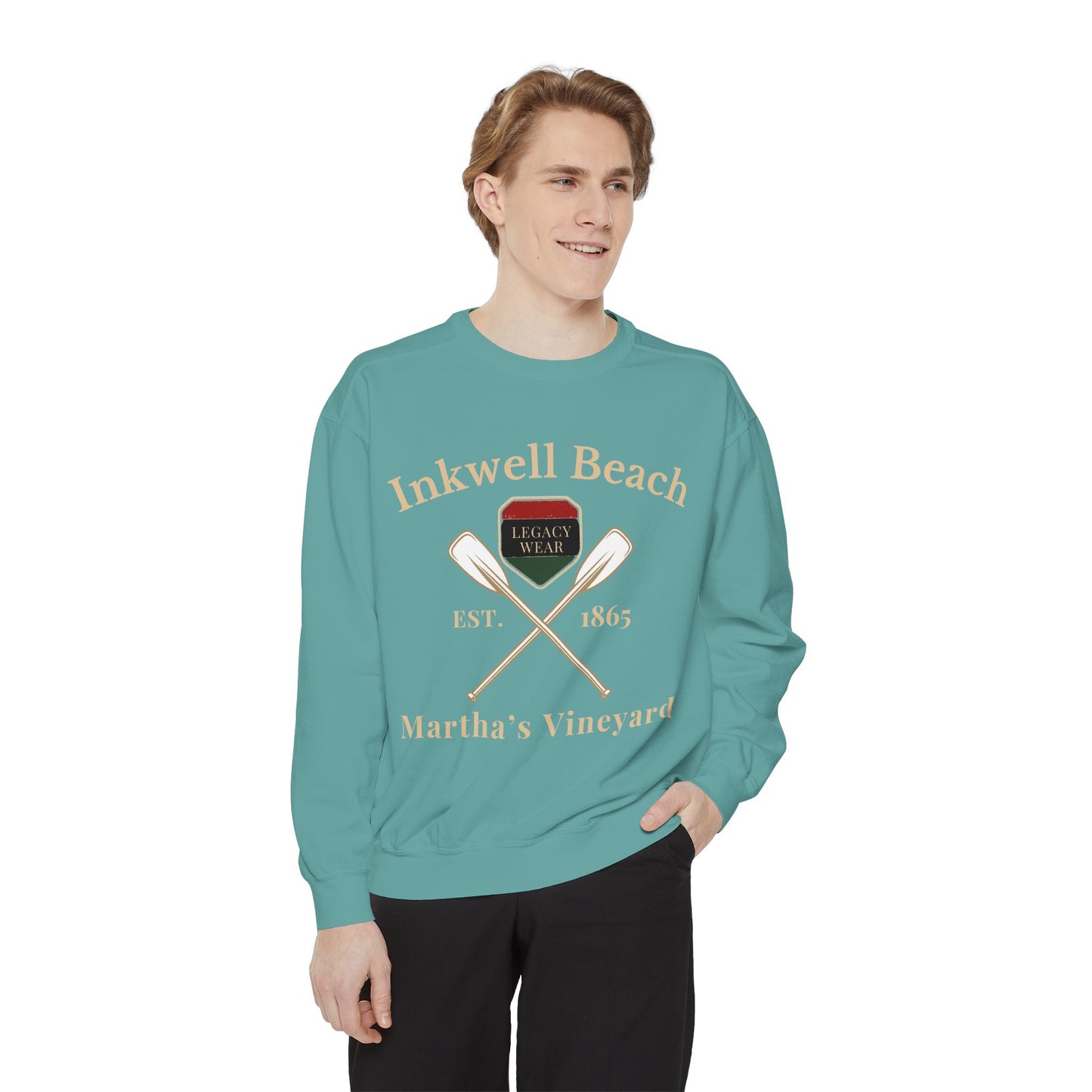 Inkwell Beach Martha’s Vineyard Classic Crewneck – Unisex Heavy Blend Sweatshirt