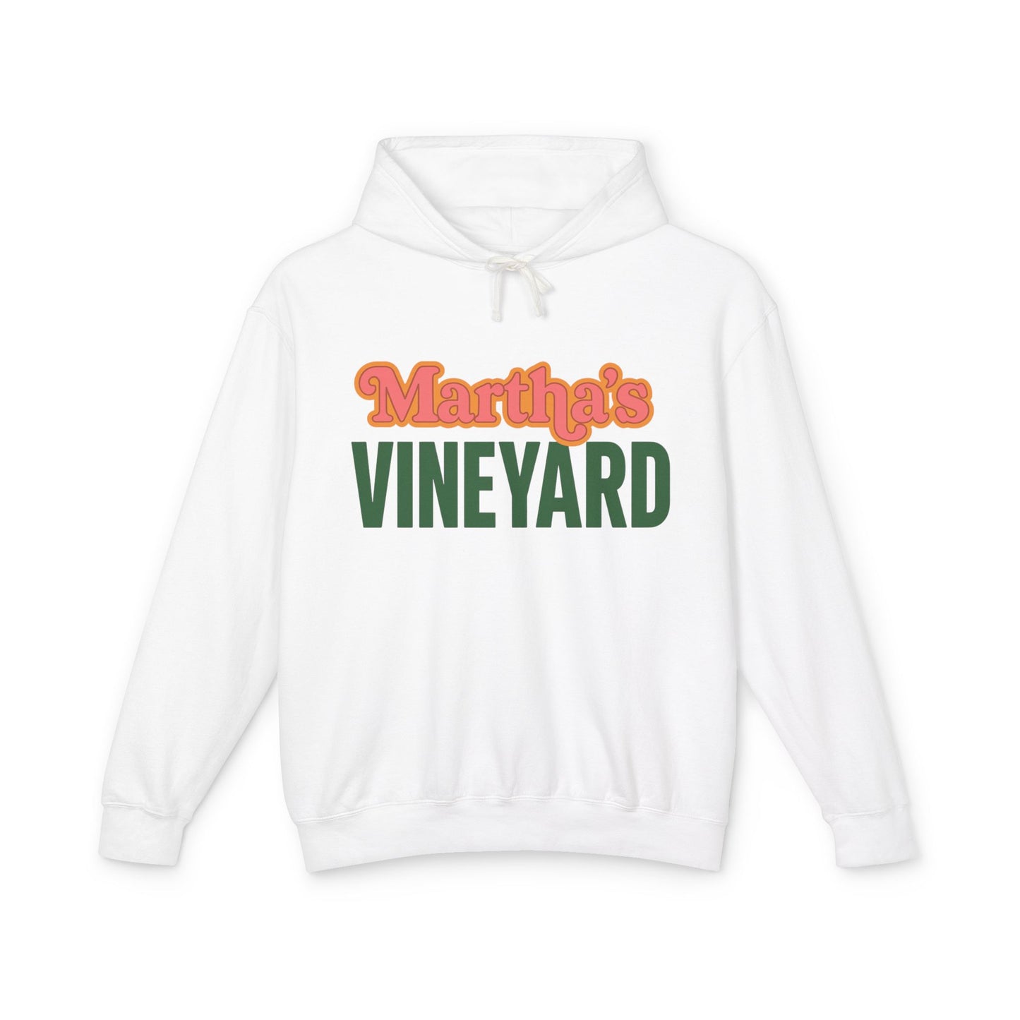 Retro Martha’s Vineyard Crewneck Sweatshirt – Unisex Heavy Blend | Orange & Green Classic Design