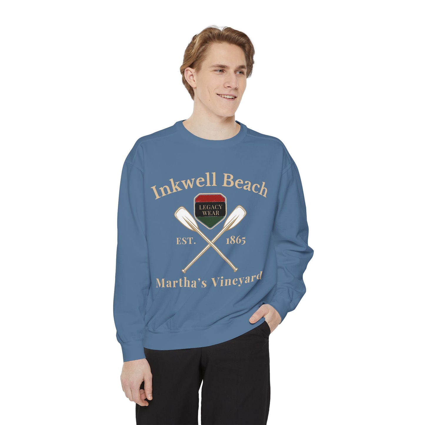 Inkwell Beach Martha’s Vineyard Classic Crewneck – Unisex Heavy Blend Sweatshirt