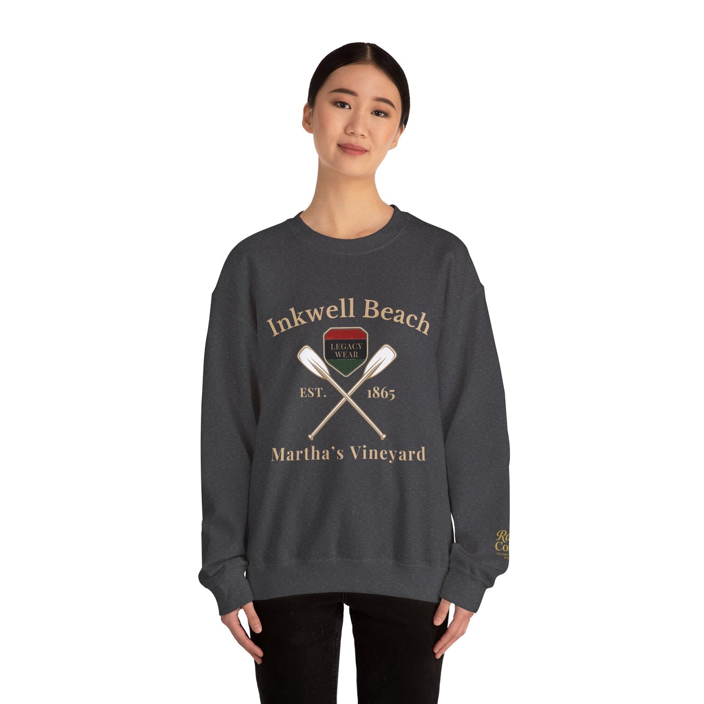 Inkwell Beach Martha’s Vineyard Classic Crewneck – Unisex Heavy Blend Sweatshirt