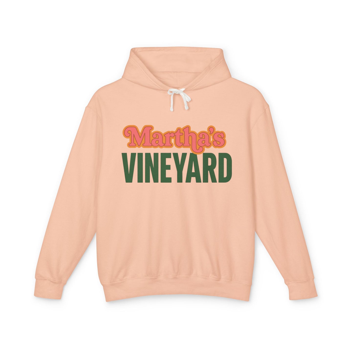 Retro Martha’s Vineyard Crewneck Sweatshirt – Unisex Heavy Blend | Orange & Green Classic Design