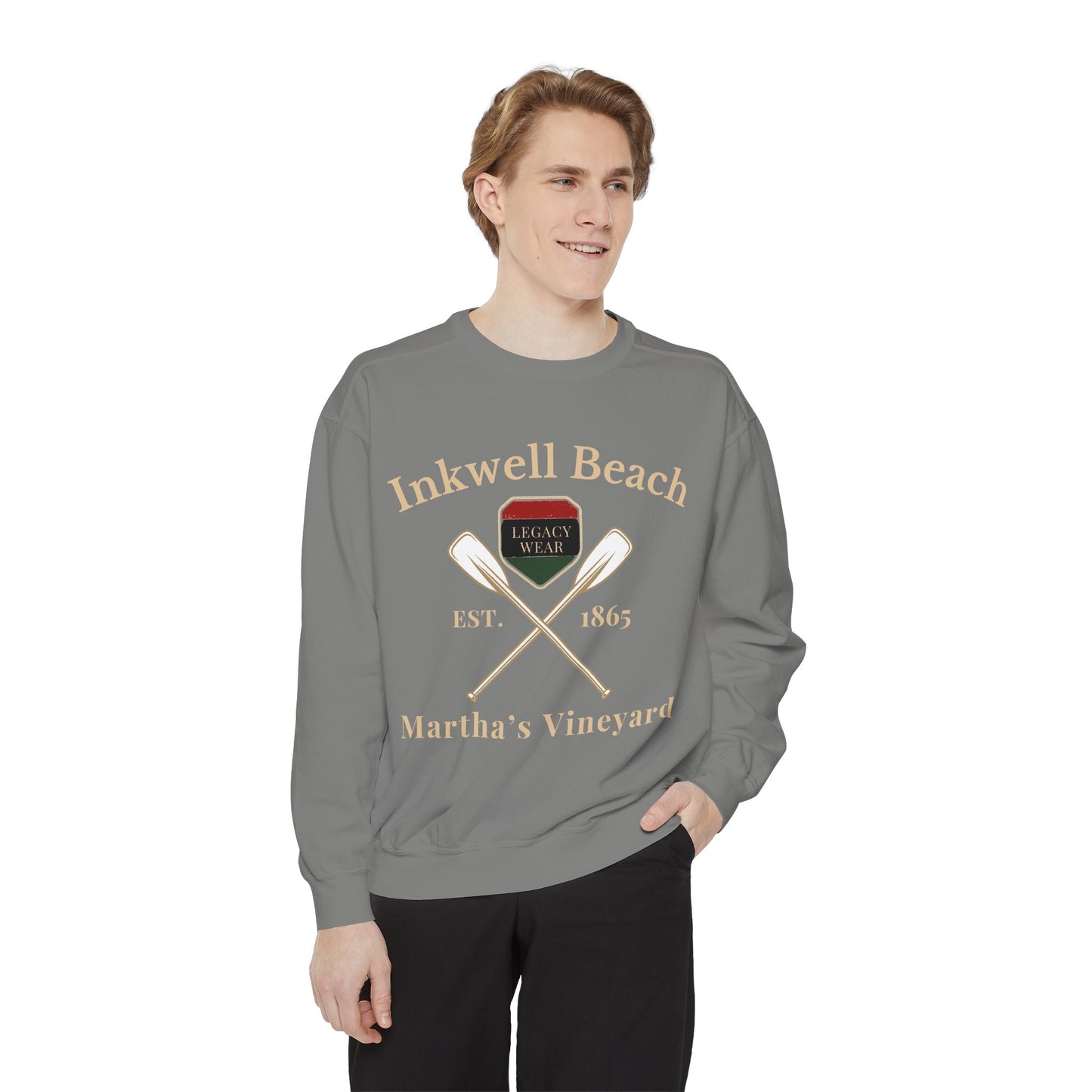 Inkwell Beach Martha’s Vineyard Classic Crewneck – Unisex Heavy Blend Sweatshirt