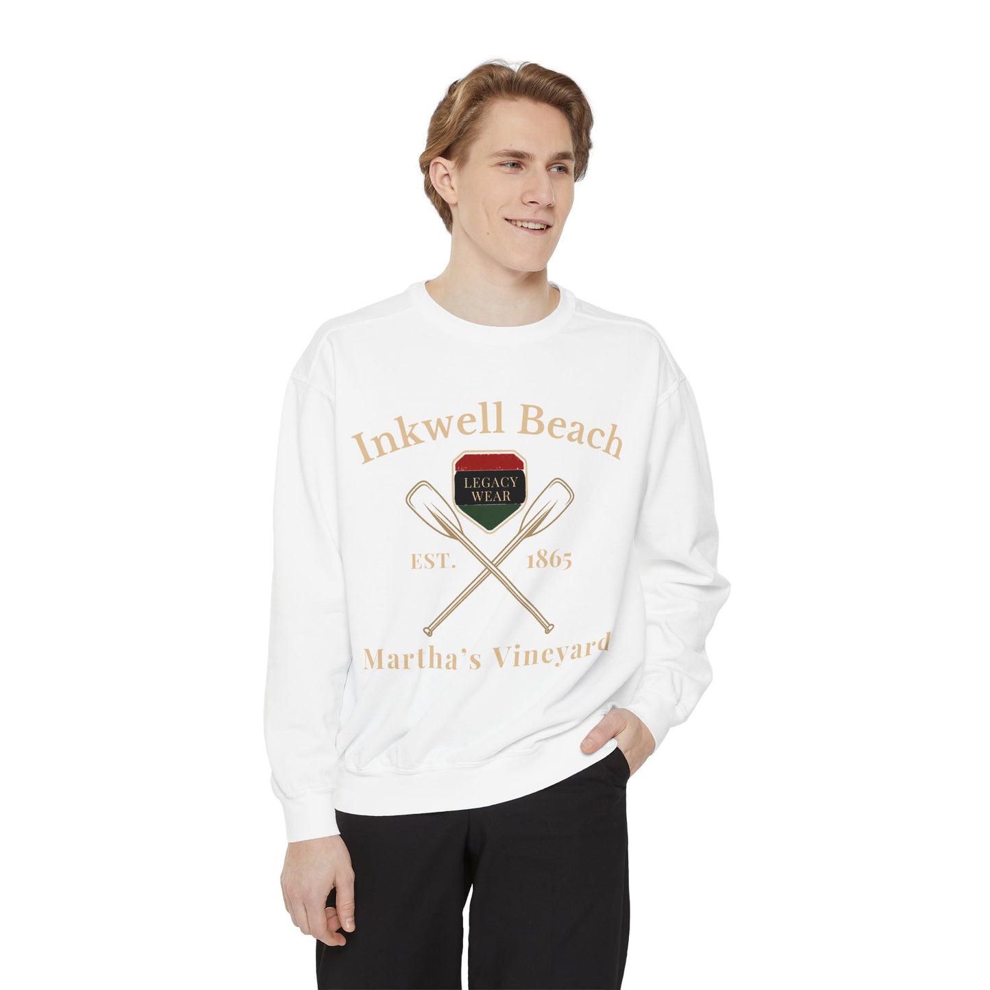 Inkwell Beach Martha’s Vineyard Classic Crewneck – Unisex Heavy Blend Sweatshirt