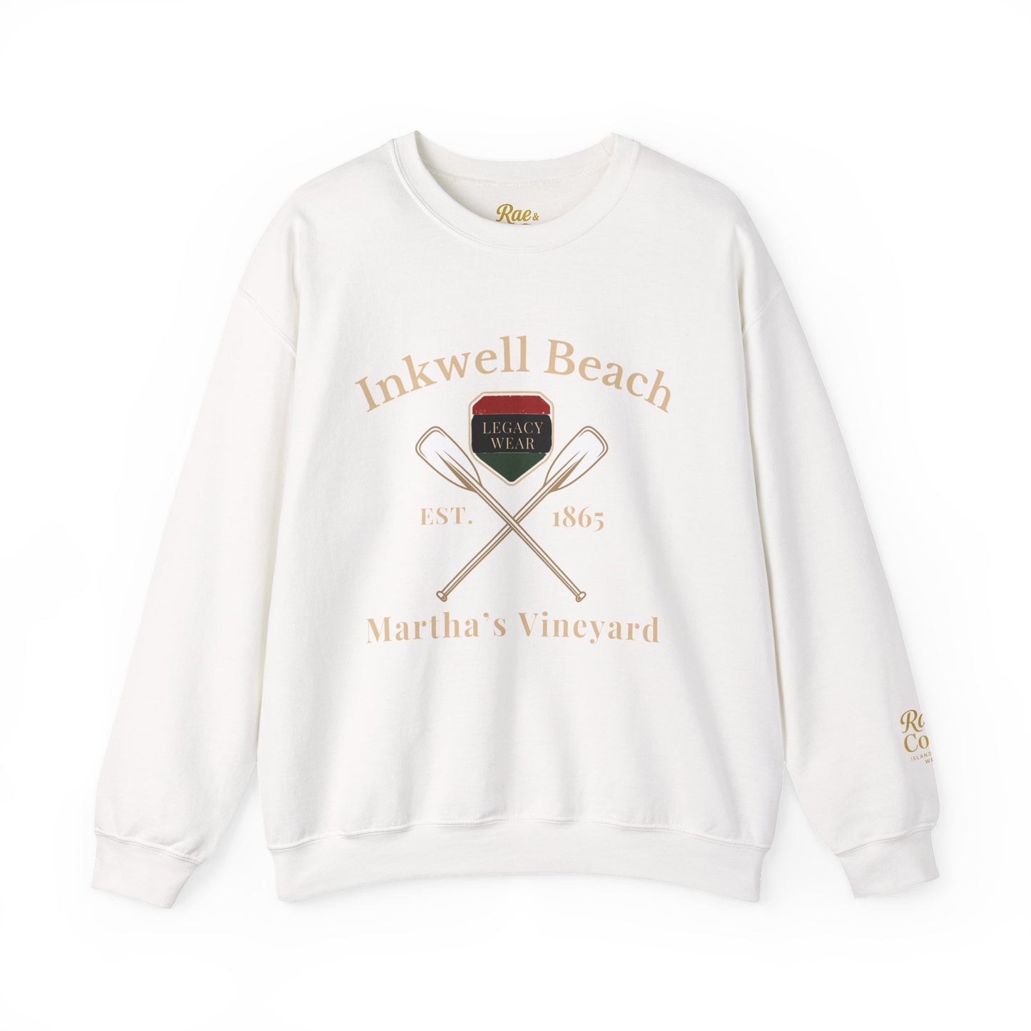 Inkwell Beach Martha’s Vineyard Classic Crewneck – Unisex Heavy Blend Sweatshirt
