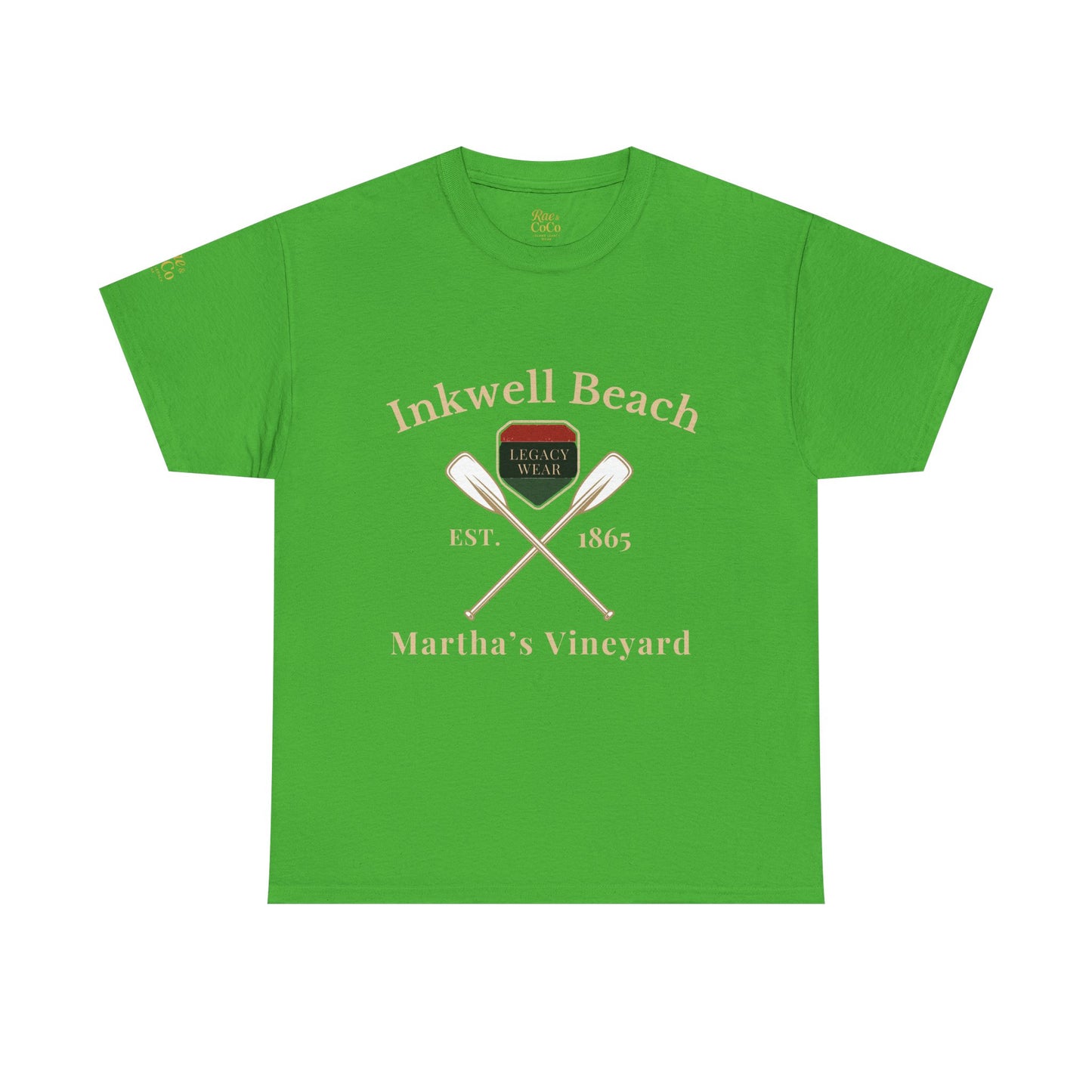 Inkwell Beach T-Shirt – Vintage Unisex Massachusetts Tee, Black-Owned Summer Apparel, Martha’s Vineyard Gift, Coastal Casual Wear