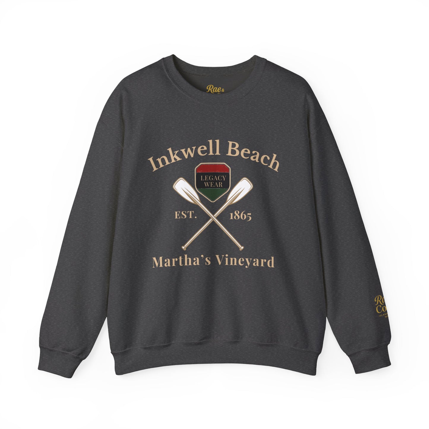 Inkwell Beach Martha’s Vineyard Classic Crewneck – Unisex Heavy Blend Sweatshirt