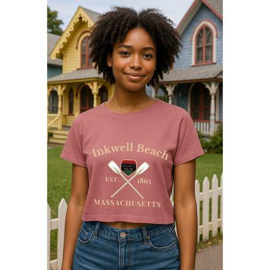 Inkwell Beach Legacy Wear Crop Tee – Martha’s Vineyard Massachusetts