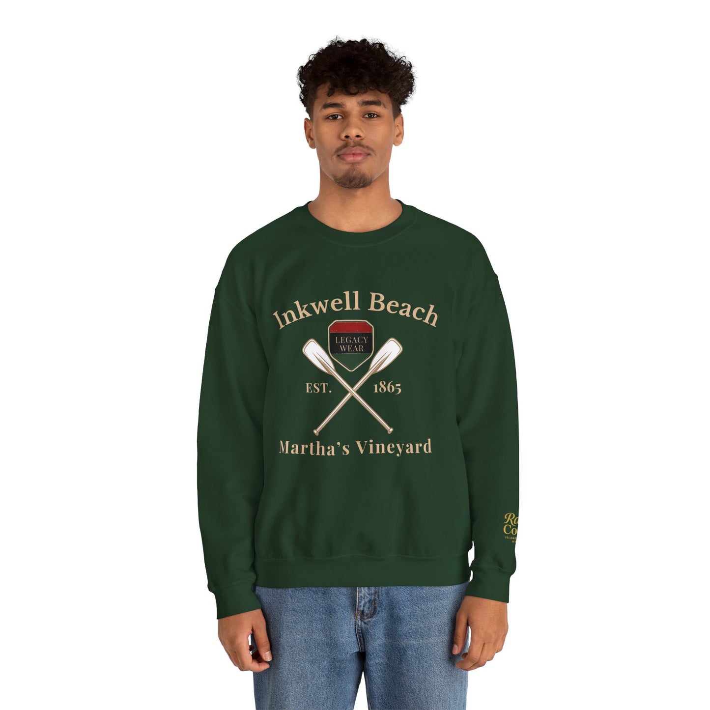 Inkwell Beach Martha’s Vineyard Classic Crewneck – Unisex Heavy Blend Sweatshirt