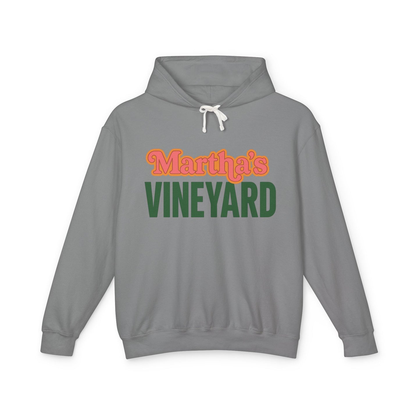 Retro Martha’s Vineyard Crewneck Sweatshirt – Unisex Heavy Blend | Orange & Green Classic Design