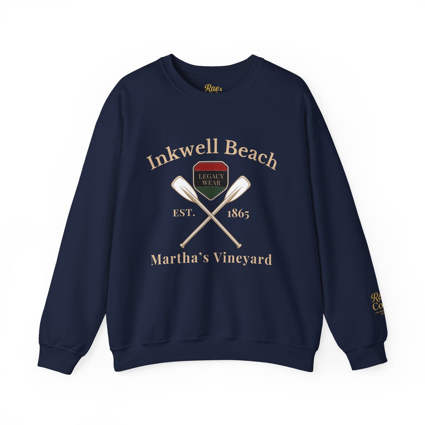 Inkwell Beach Martha’s Vineyard Classic Crewneck – Unisex Heavy Blend Sweatshirt