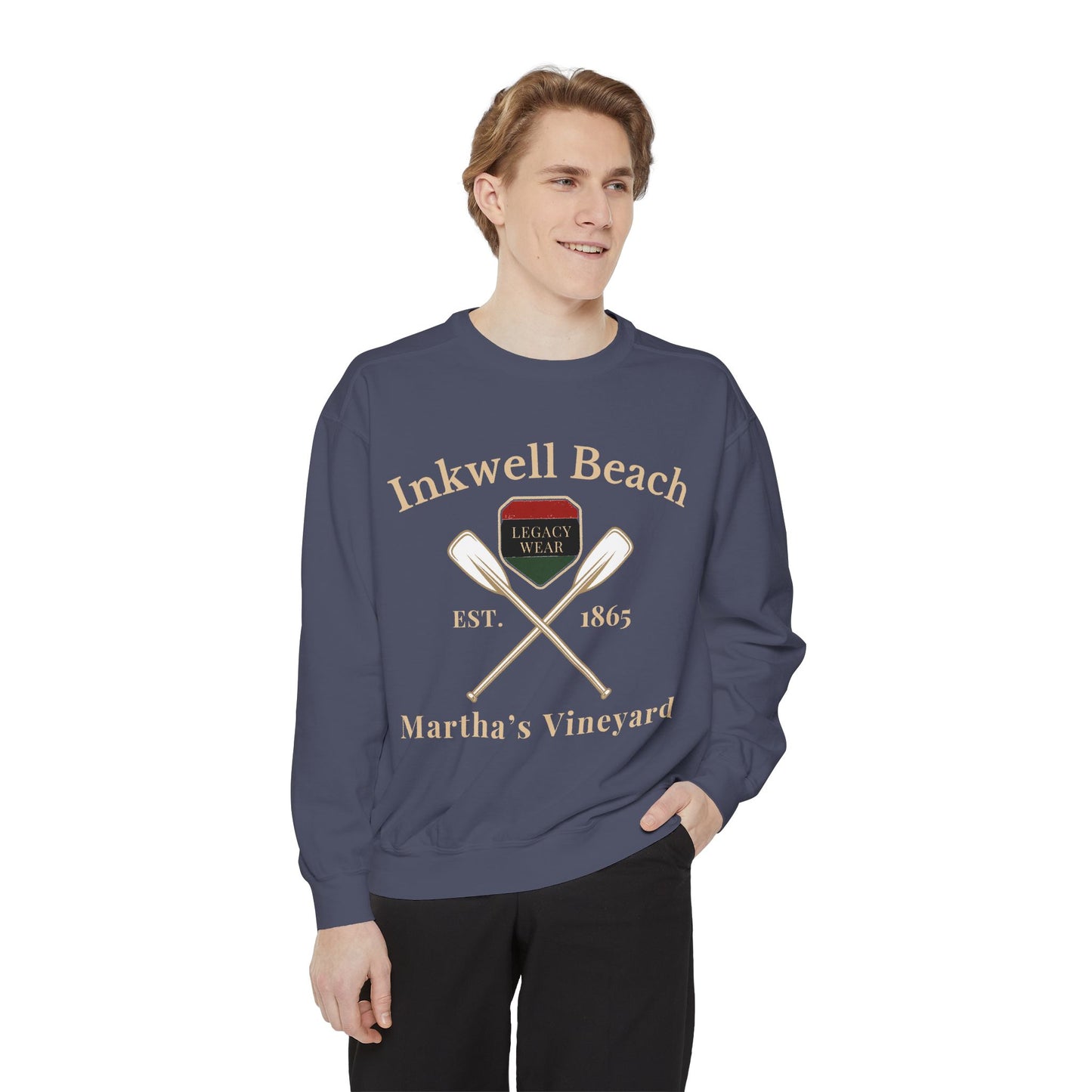 Inkwell Beach Martha’s Vineyard Classic Crewneck – Unisex Heavy Blend Sweatshirt