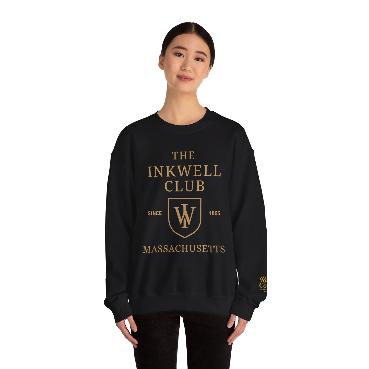 Inkwell Club Crewneck Sweatshirt – Martha’s Vineyard Classic | Unisex Heavy Blend