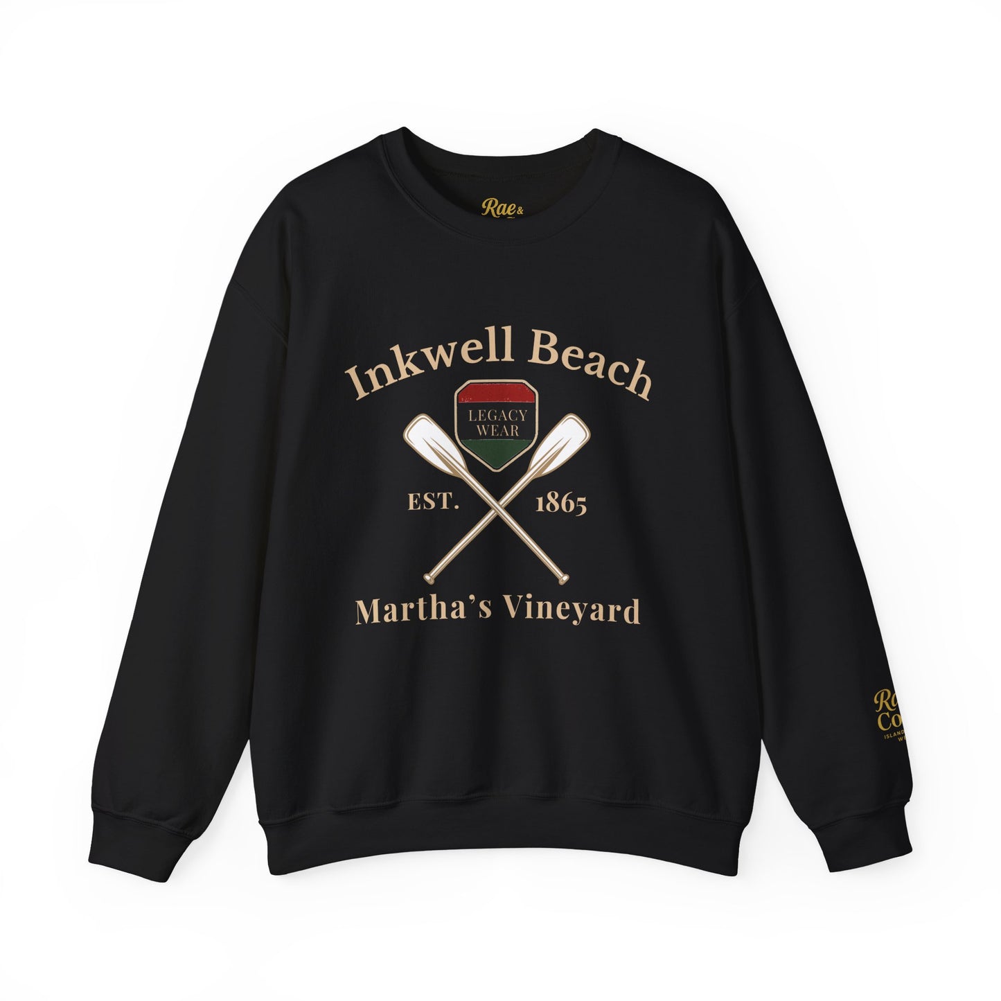 Inkwell Beach Martha’s Vineyard Classic Crewneck – Unisex Heavy Blend Sweatshirt