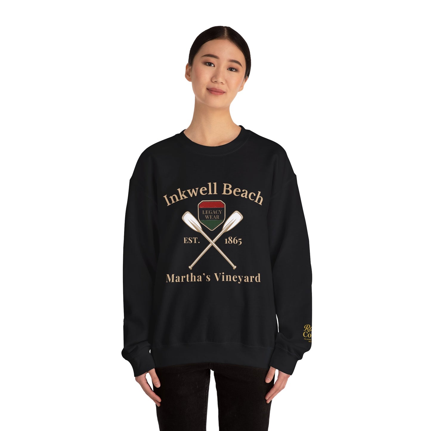 Inkwell Beach Martha’s Vineyard Classic Crewneck – Unisex Heavy Blend Sweatshirt