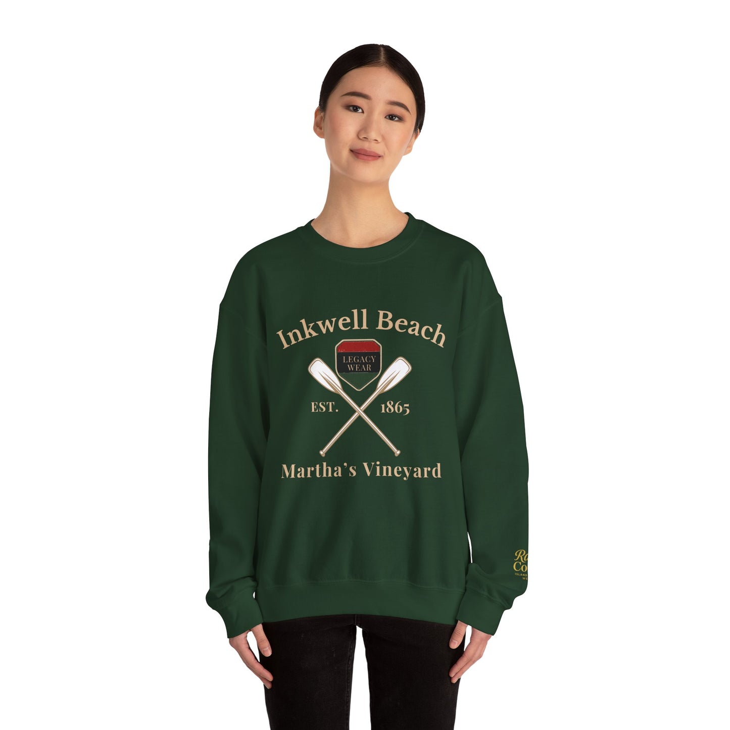 Inkwell Beach Martha’s Vineyard Classic Crewneck – Unisex Heavy Blend Sweatshirt
