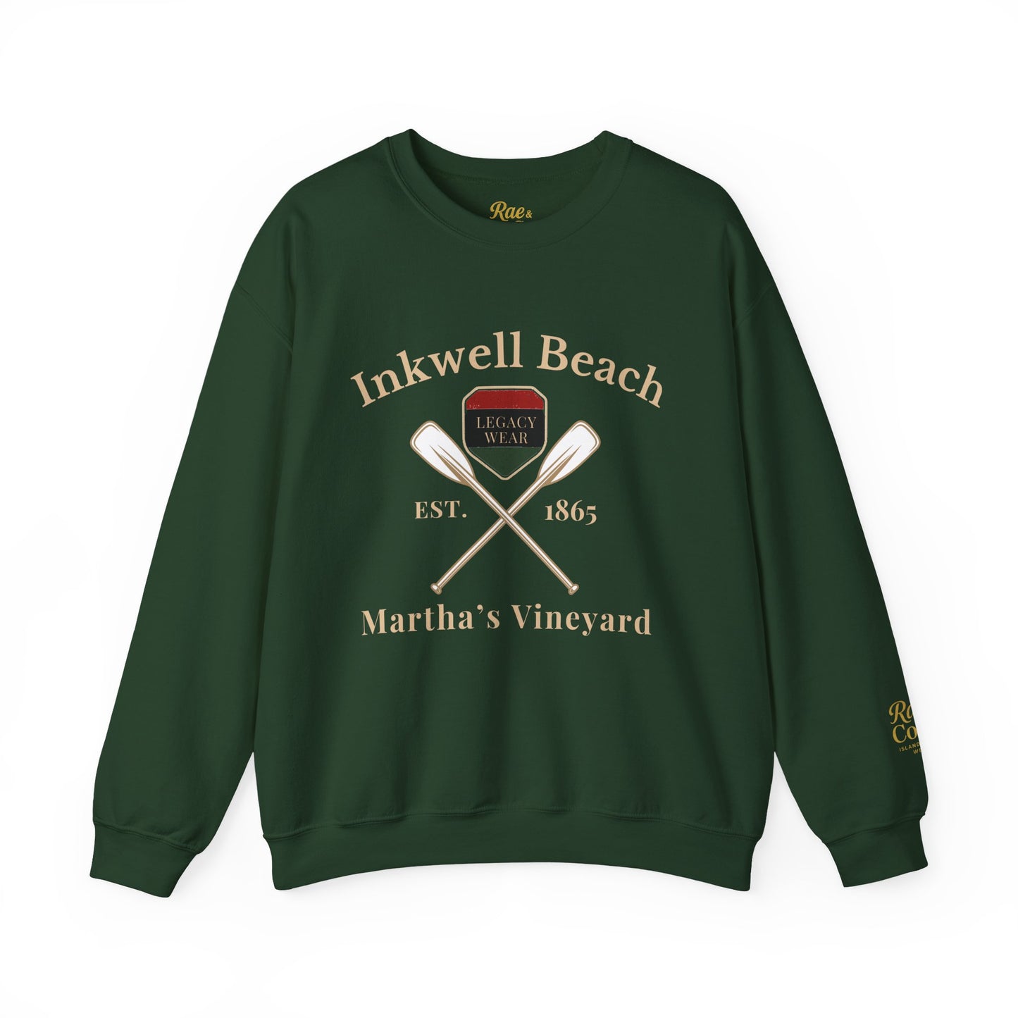 Inkwell Beach Martha’s Vineyard Classic Crewneck – Unisex Heavy Blend Sweatshirt