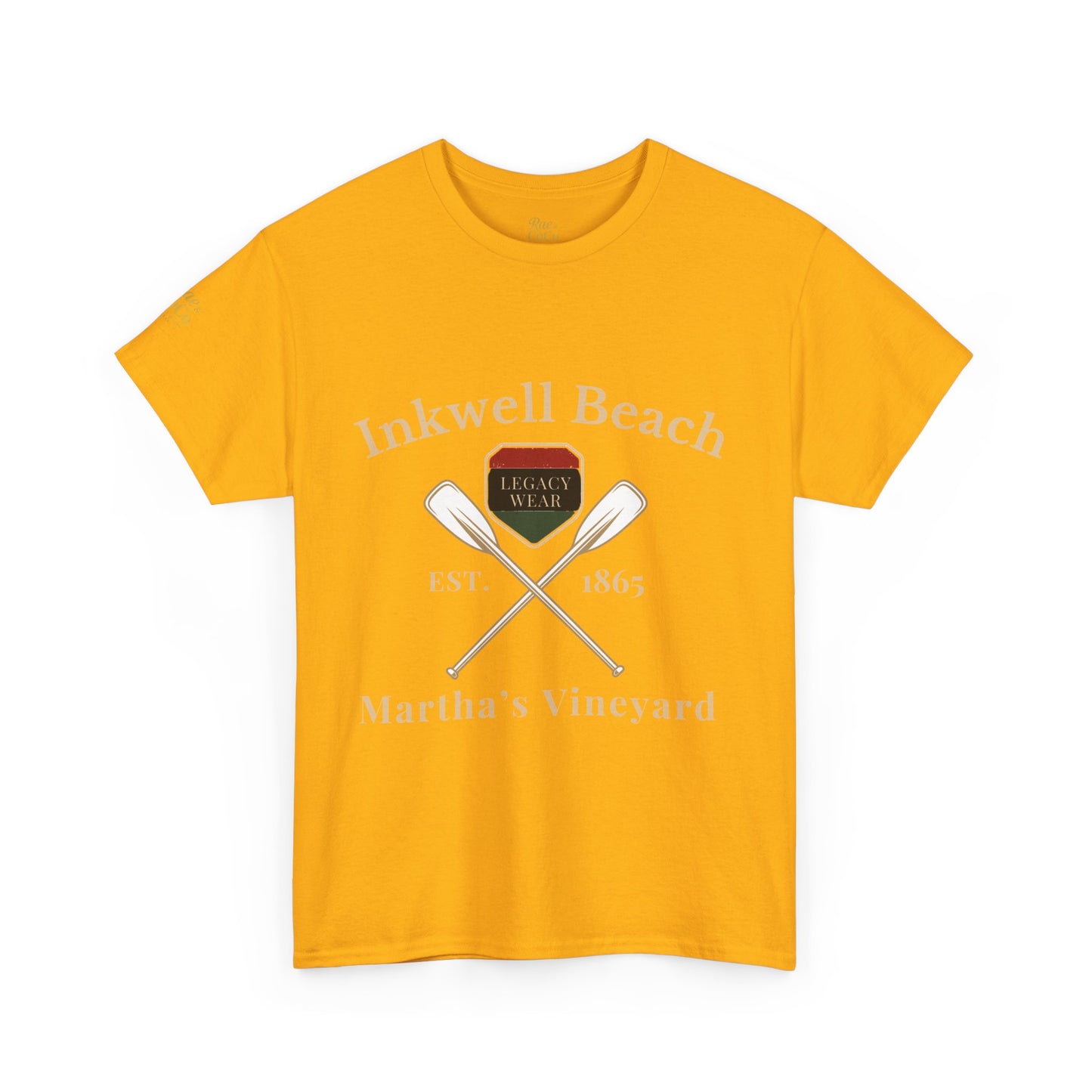 Inkwell Beach T-Shirt – Vintage Unisex Massachusetts Tee, Black-Owned Summer Apparel, Martha’s Vineyard Gift, Coastal Casual Wear