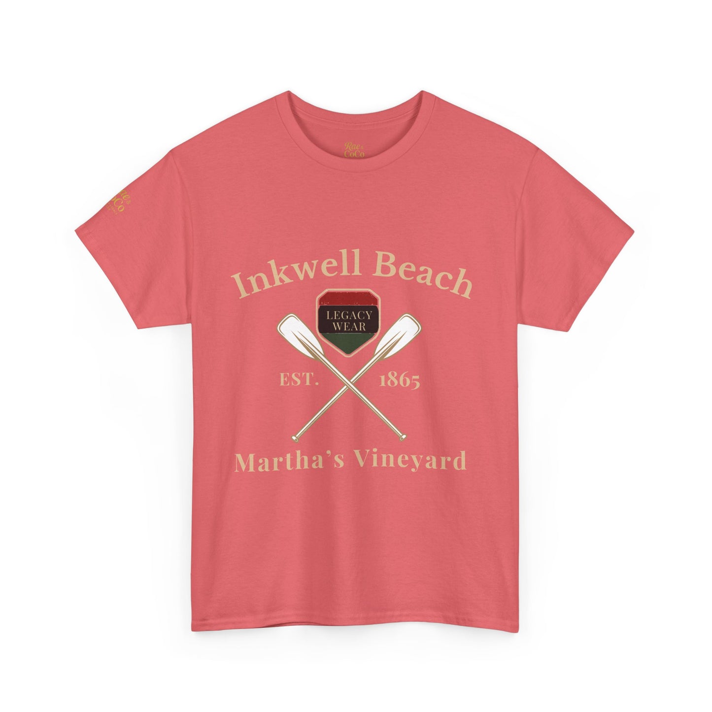 Inkwell Beach T-Shirt – Vintage Unisex Massachusetts Tee, Black-Owned Summer Apparel, Martha’s Vineyard Gift, Coastal Casual Wear