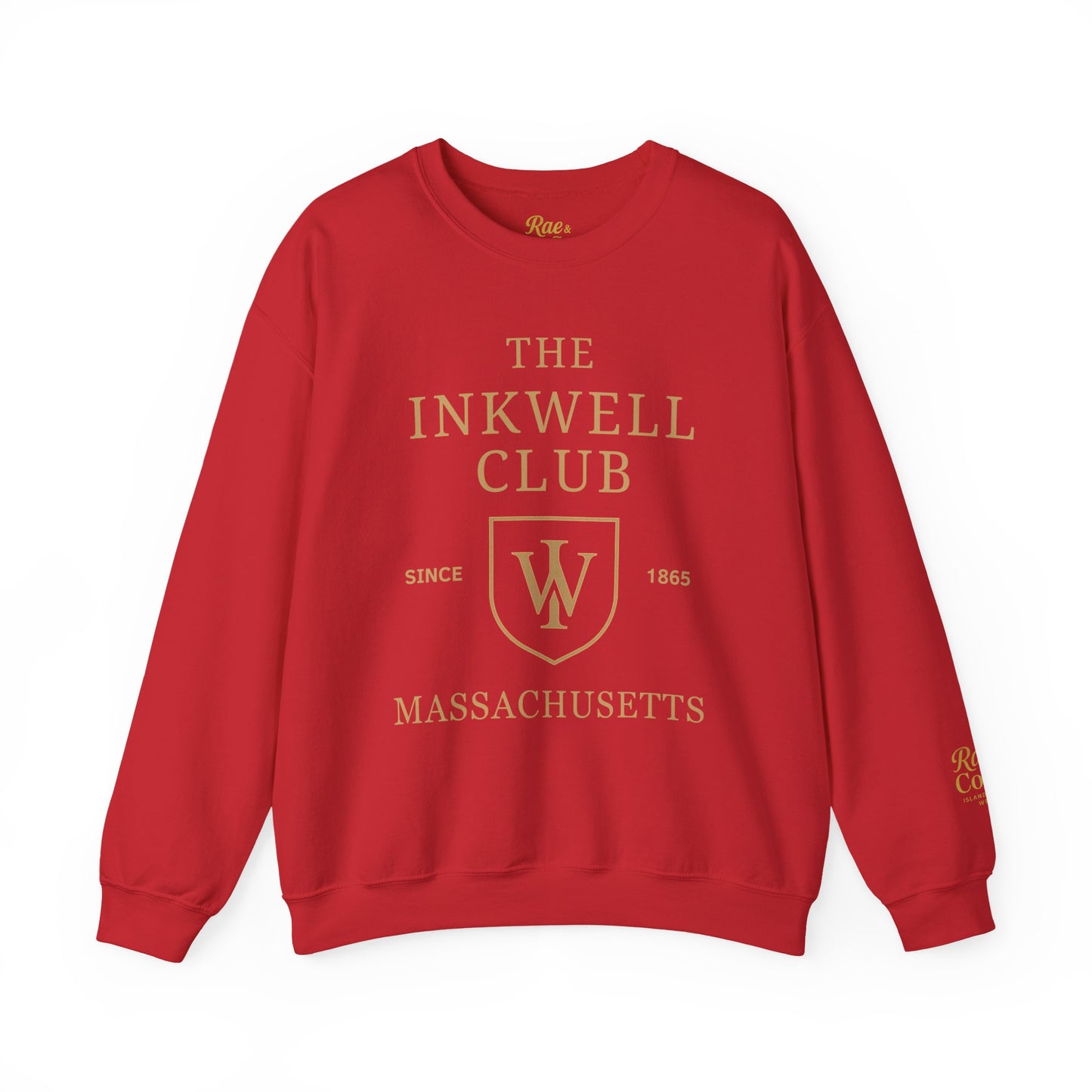 Inkwell Club Crewneck Sweatshirt – Martha’s Vineyard Classic | Unisex Heavy Blend