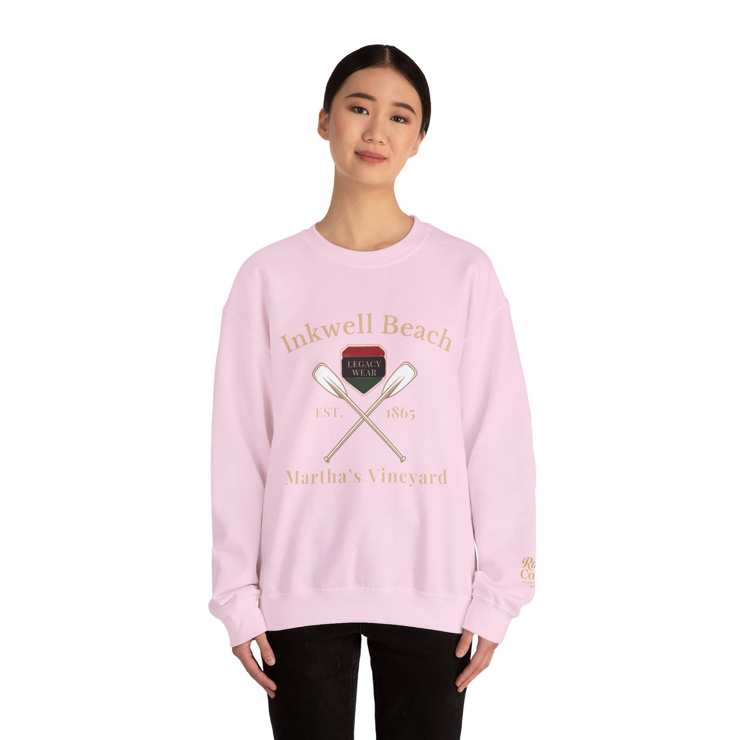 Inkwell Beach Martha’s Vineyard Classic Crewneck – Unisex Heavy Blend Sweatshirt