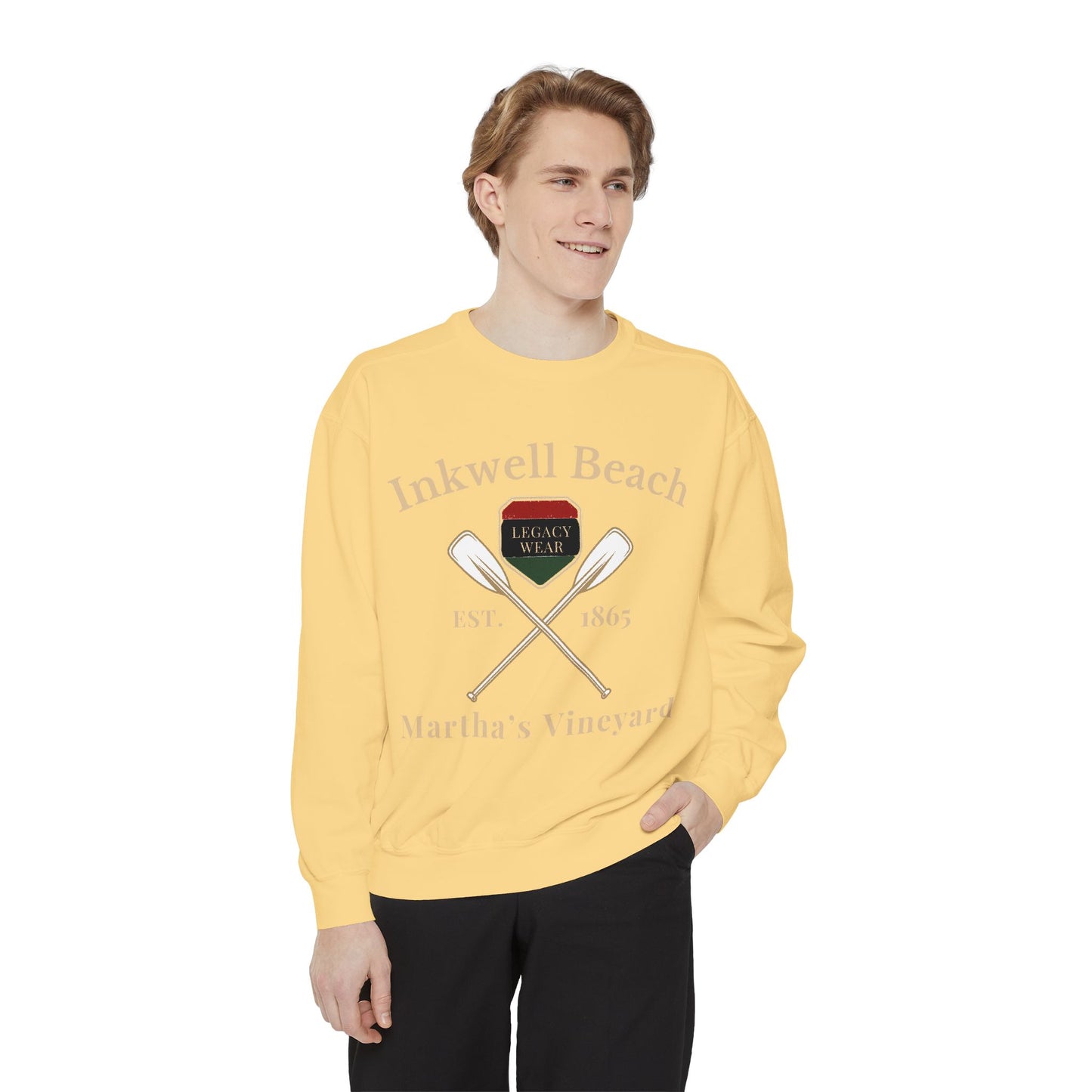 Inkwell Beach Martha’s Vineyard Classic Crewneck – Unisex Heavy Blend Sweatshirt