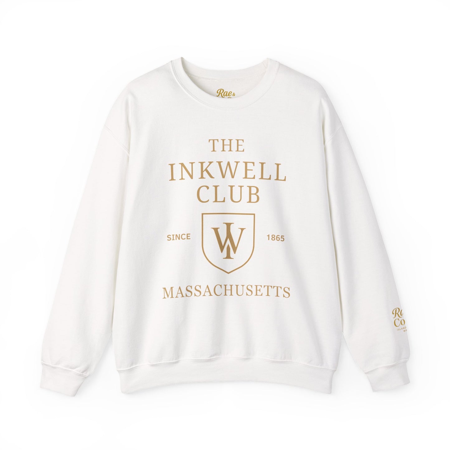 Inkwell Club Crewneck Sweatshirt – Martha’s Vineyard Classic | Unisex Heavy Blend