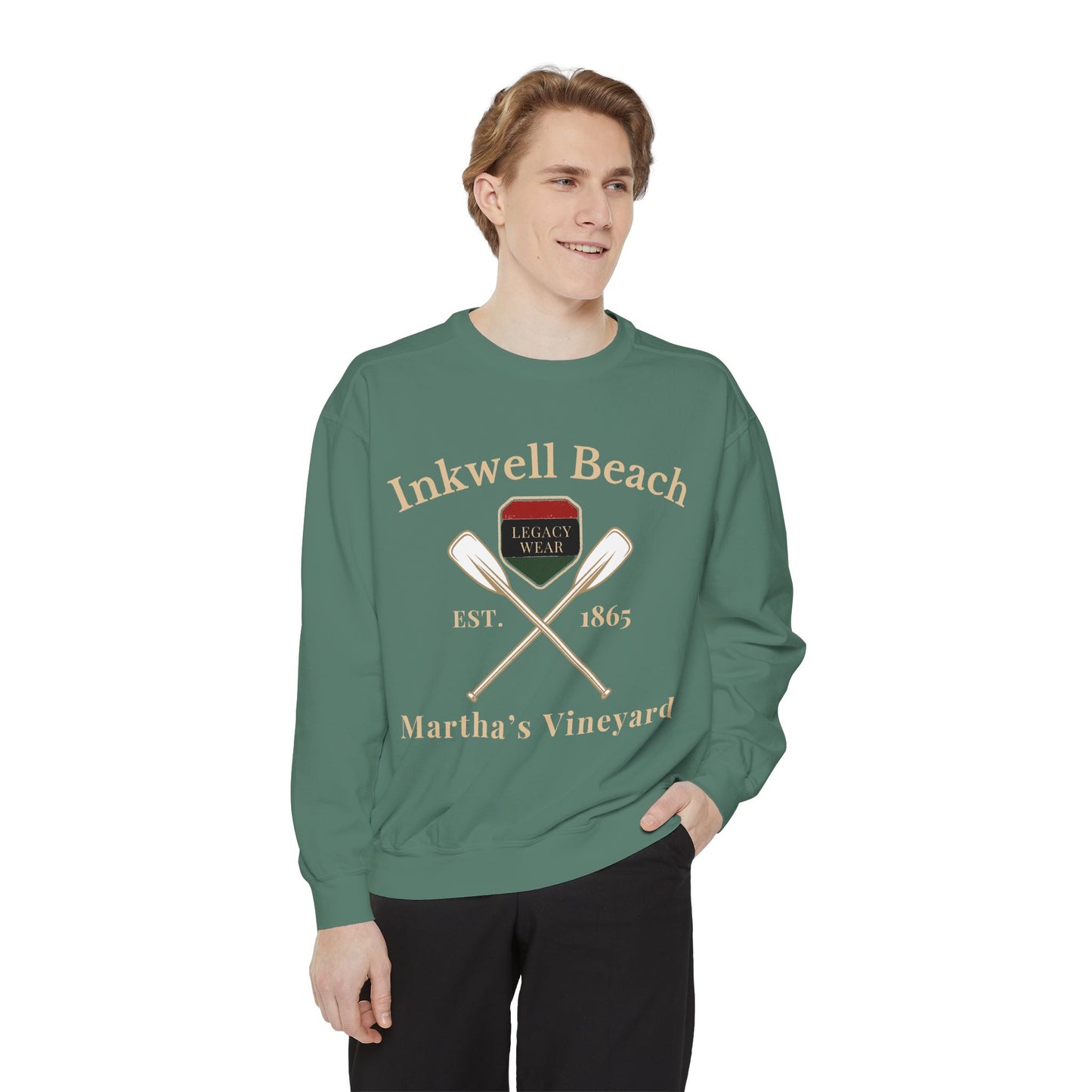 Inkwell Beach Martha’s Vineyard Classic Crewneck – Unisex Heavy Blend Sweatshirt