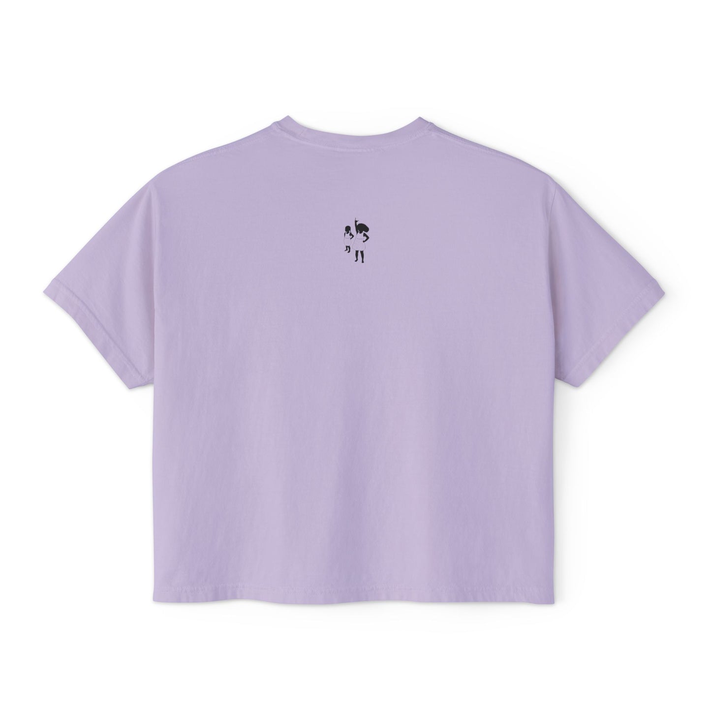 Mama Floral Boxy Tee — Vintage Botanical 'Mama' Graphic T-Shirt