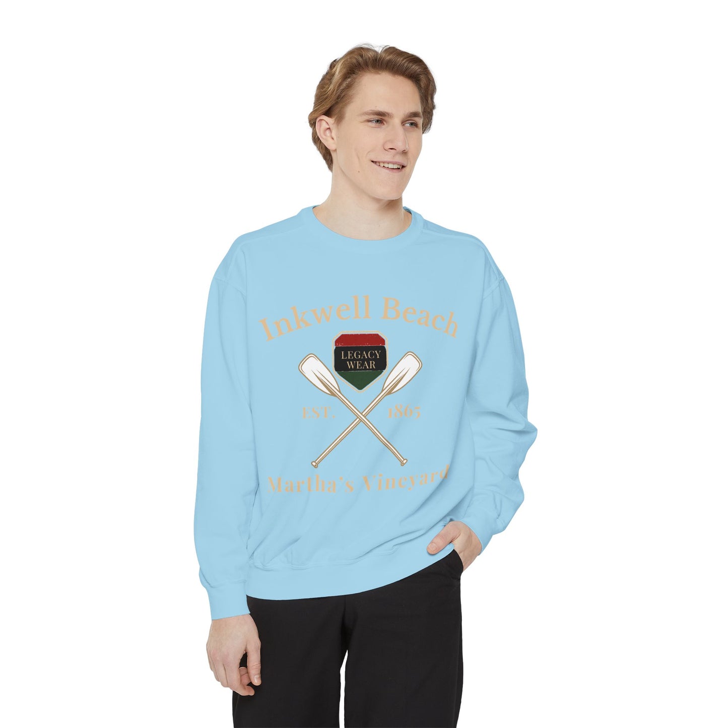 Inkwell Beach Martha’s Vineyard Classic Crewneck – Unisex Heavy Blend Sweatshirt
